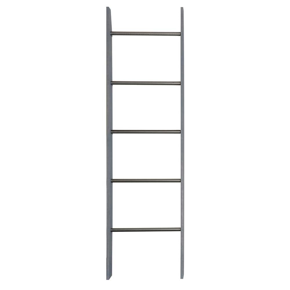 BrandtWorks 214L Gray Leaning Blanket Ladder