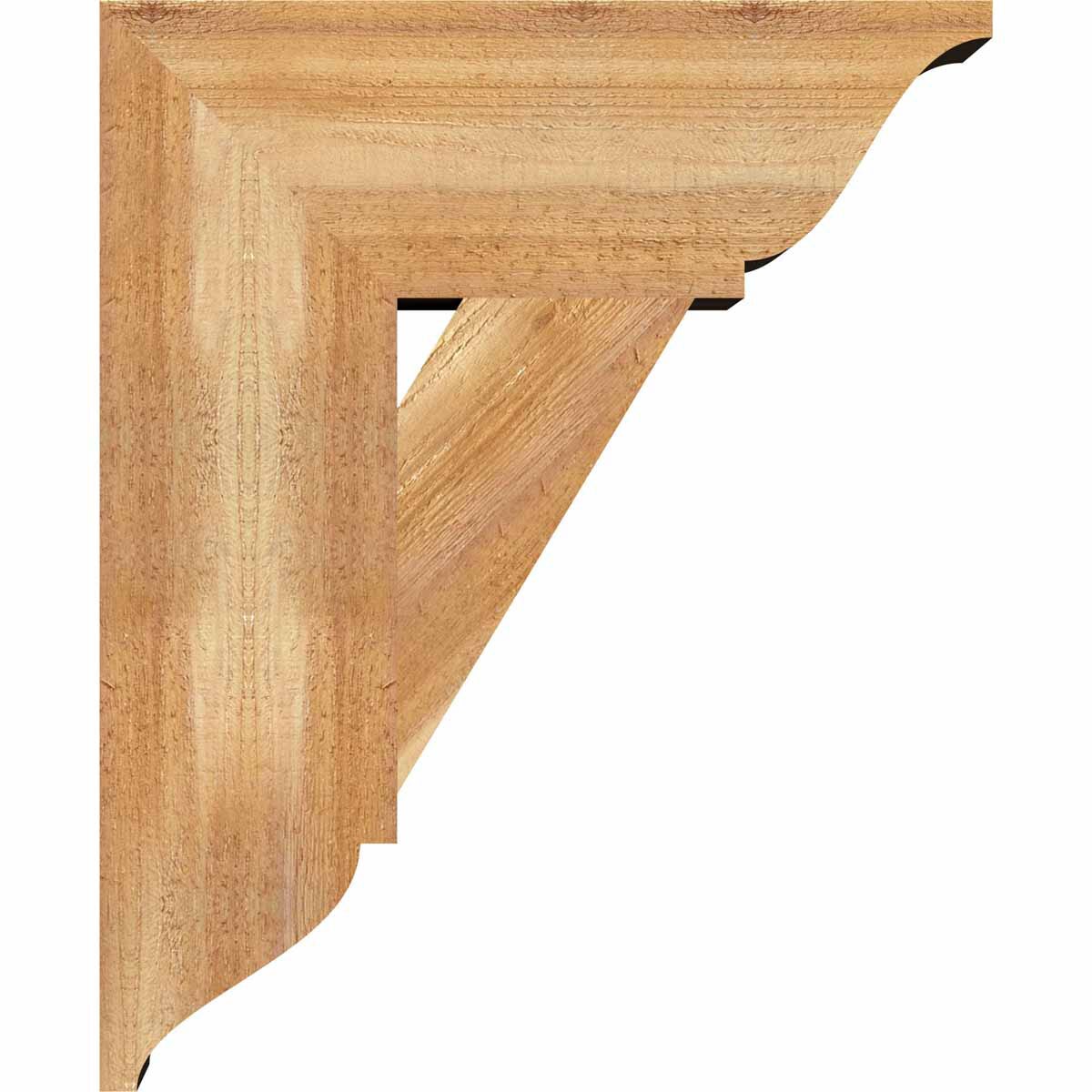Ekena Millwork BKT06X18X22TRA01RWR Exterior-Brackets-Braces - View #3