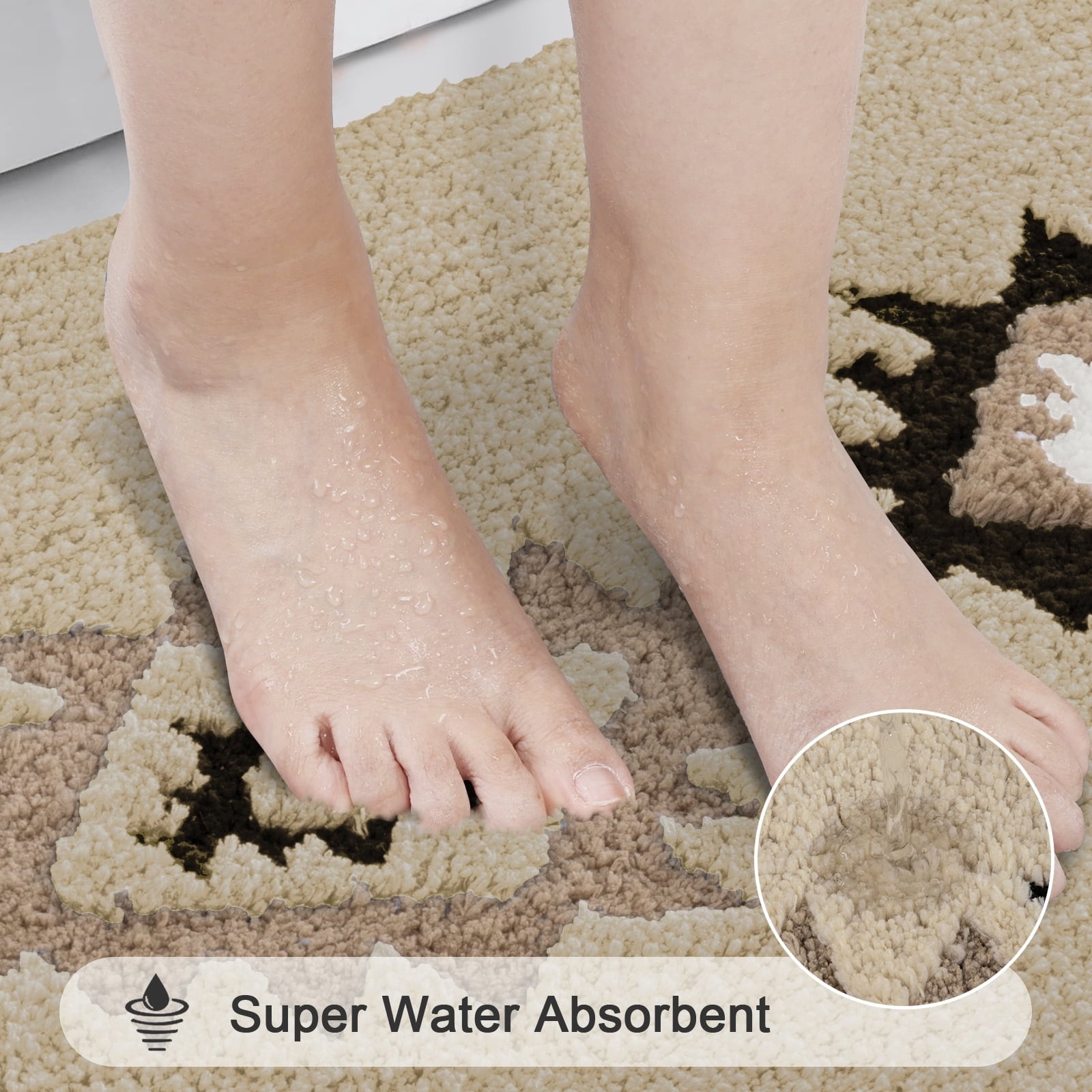 HEBE 763077704645 Bath-Rugs - View #6