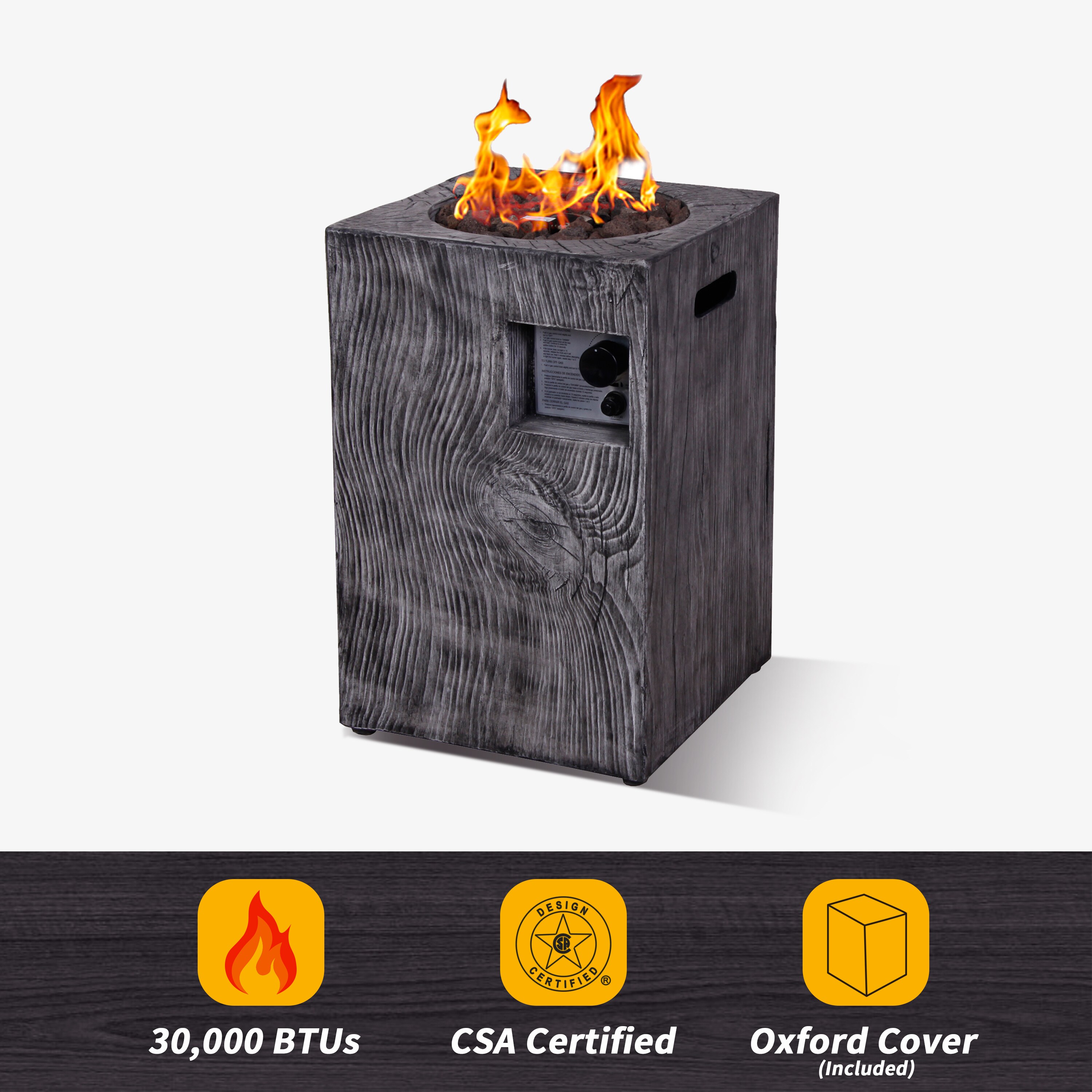 HEATMAXX SRGF12111 Outdoor-Gas-Fireplaces - View #8