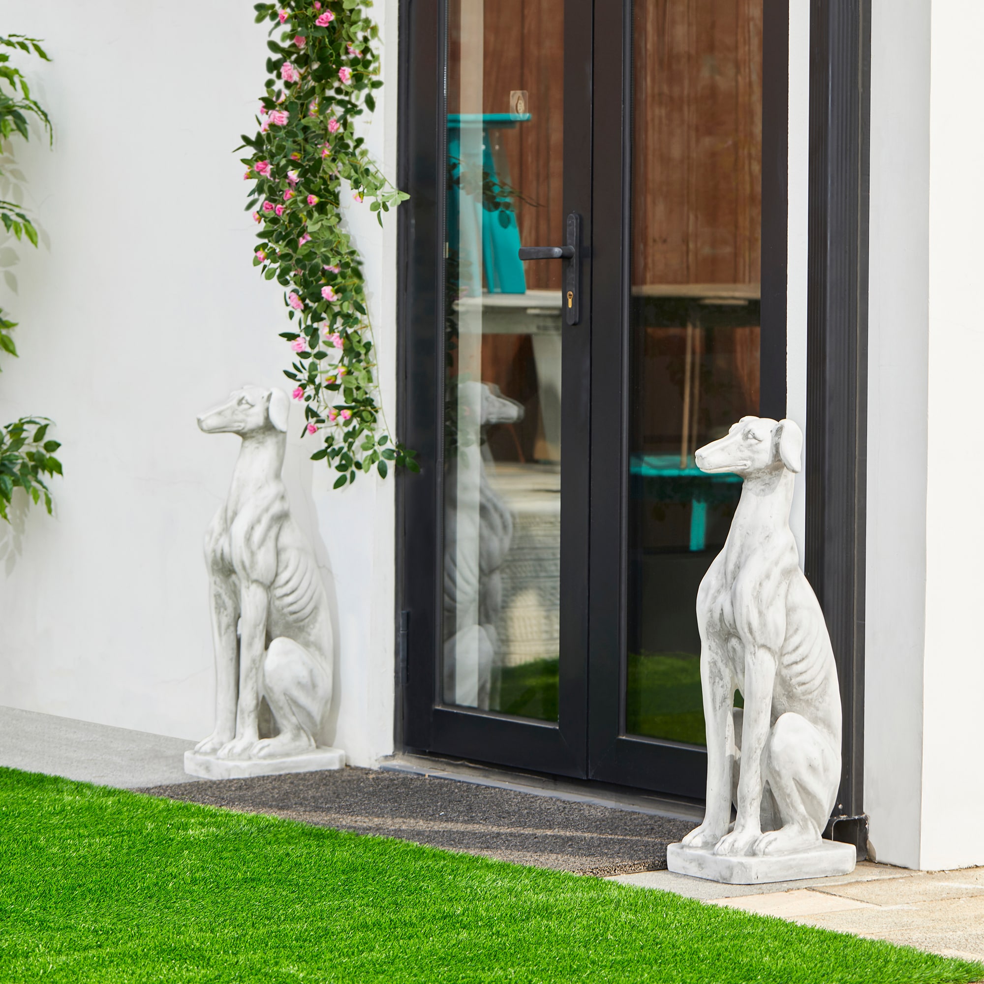 Gorgeous  12枚 Glitzhome 32-in H x 12-in W Multiple Colors/Finishes Dog Garden