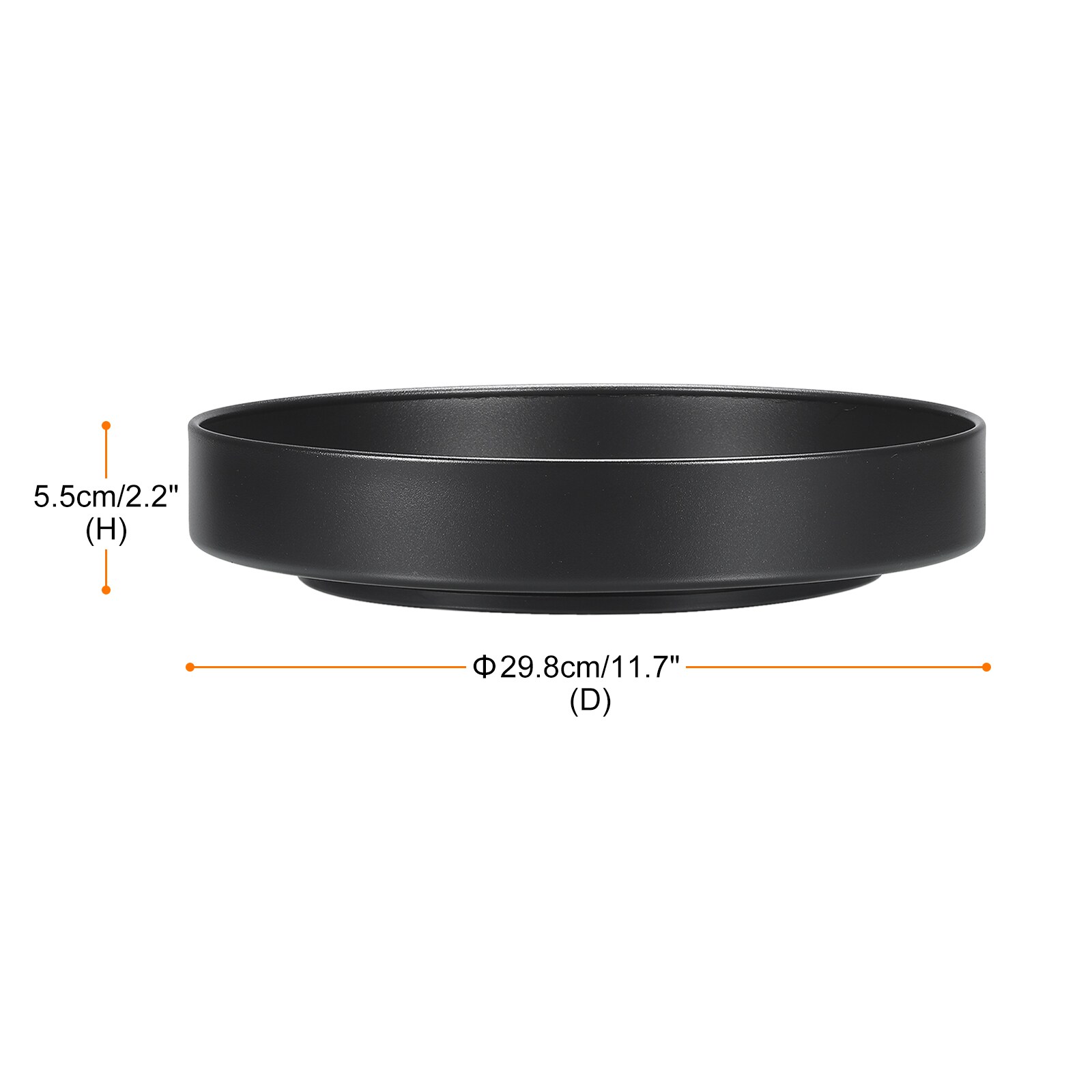 Unique Bargains Lazy Susan Organizer Carbon Steel Turntable Rotating ...