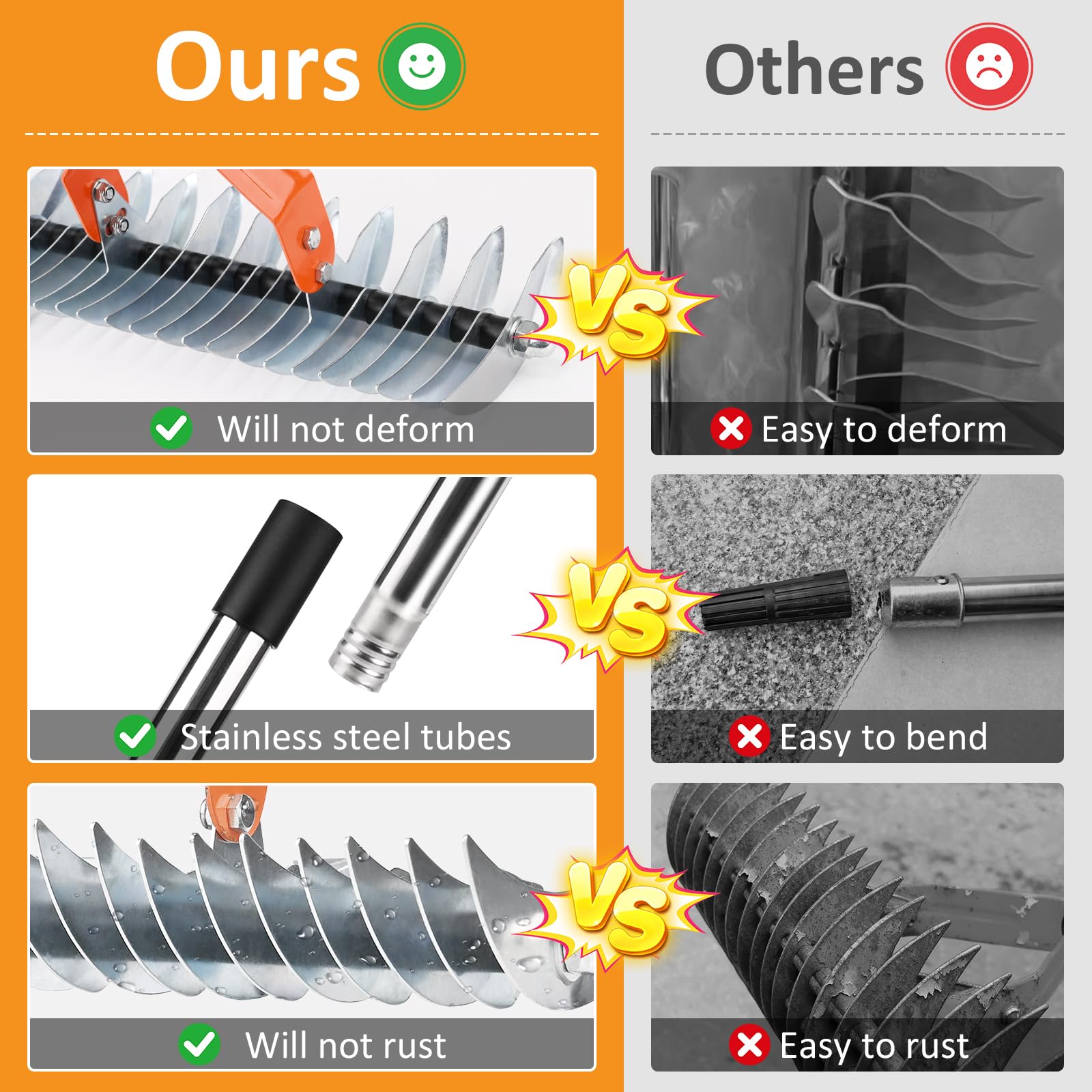Oyezvary LOZ0818O078 Lawn-Leaf-Rakes - View #4