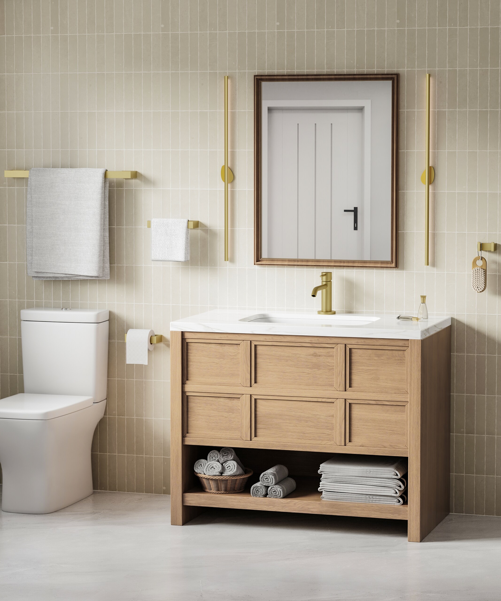 BWE A-91001-BG Decorative-Bath-Hardware-Kits - View #8