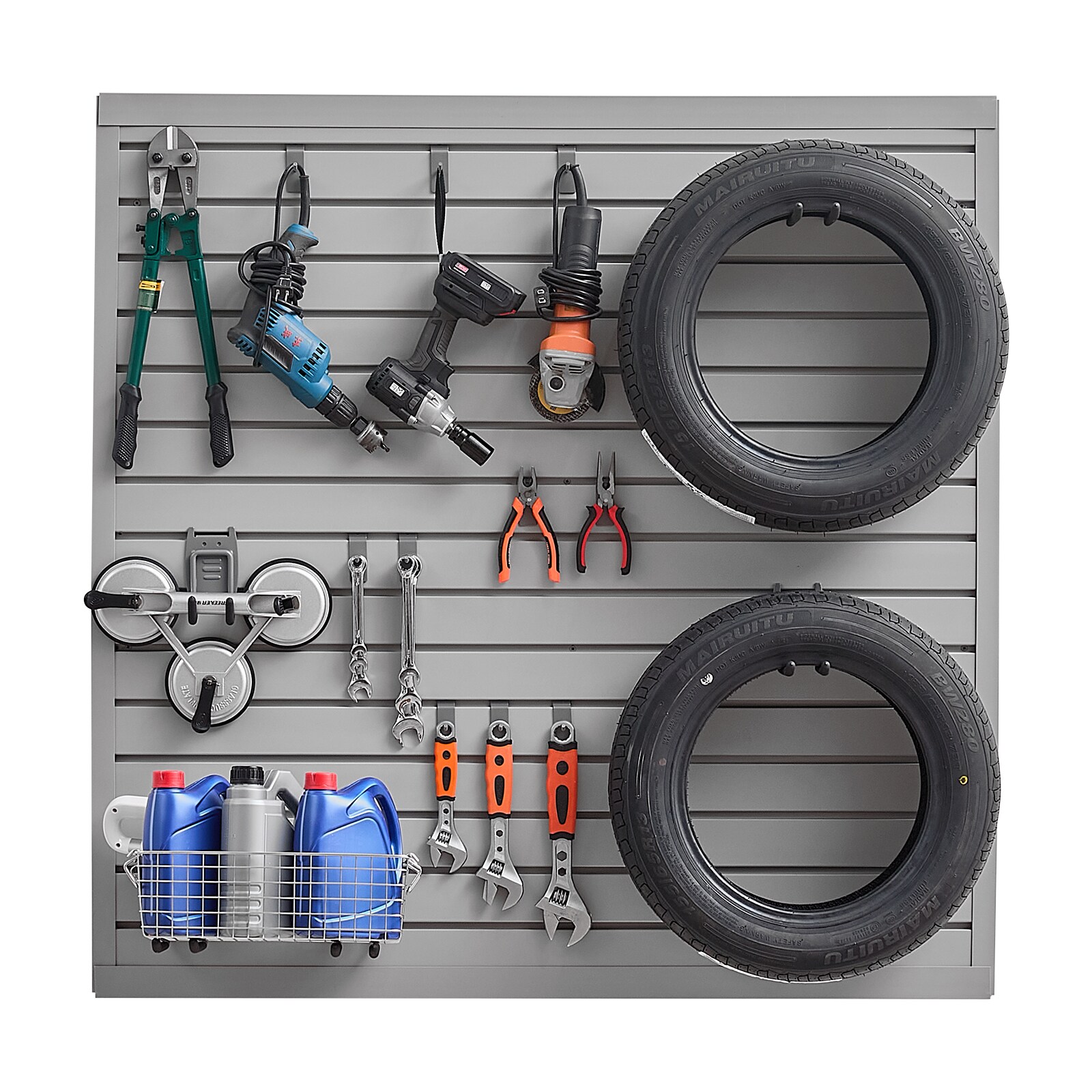 Mecale YAS-425WGV Garage-Storage-Rail-Sys-Acc - View #2