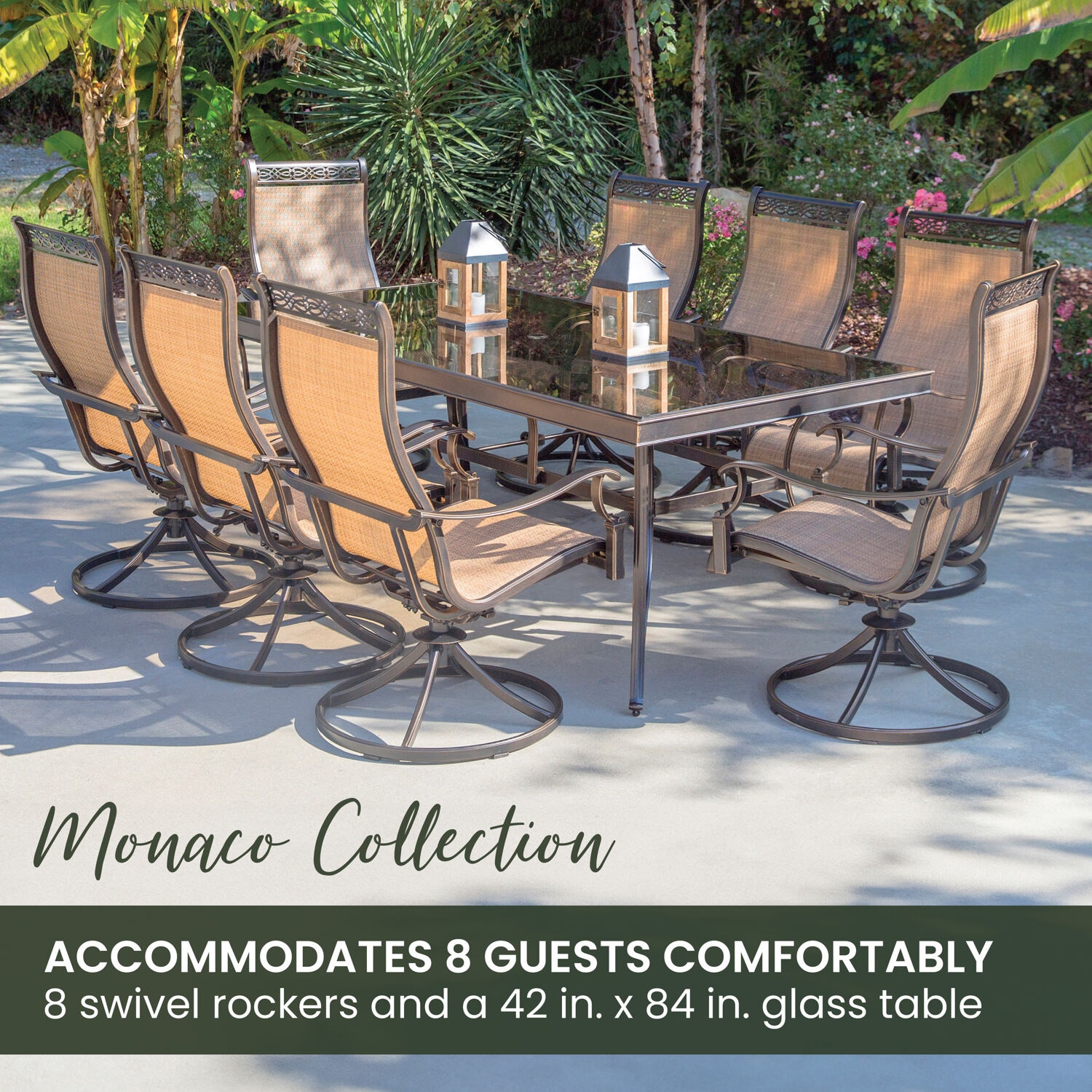 Hanover MONDN9PCSWG Patio-Dining-Sets - View #5
