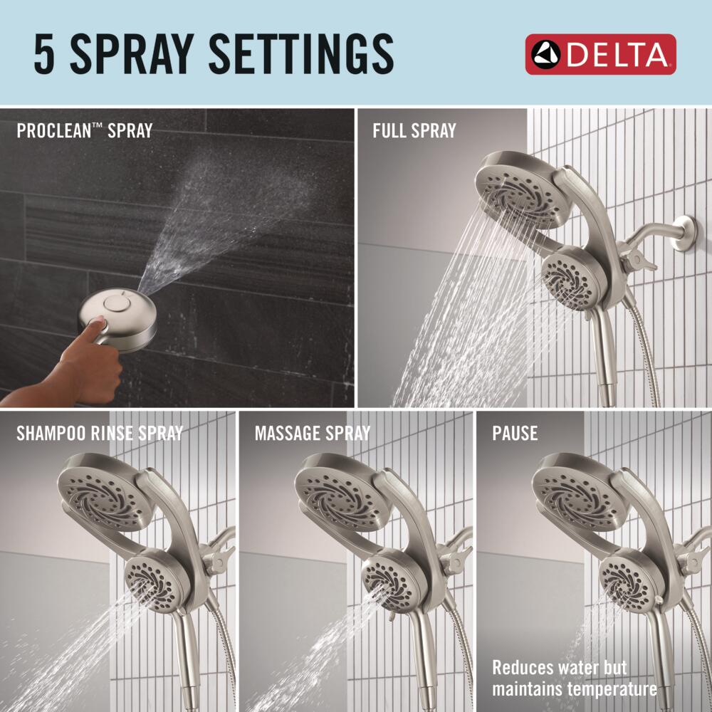 Delta 75419SN Fixed-Showerhead - View #5