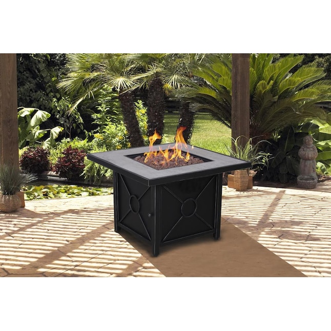 Propane Gas Fire Pit Table, Blue Rhino Gas Fire Pit Replacement Parts