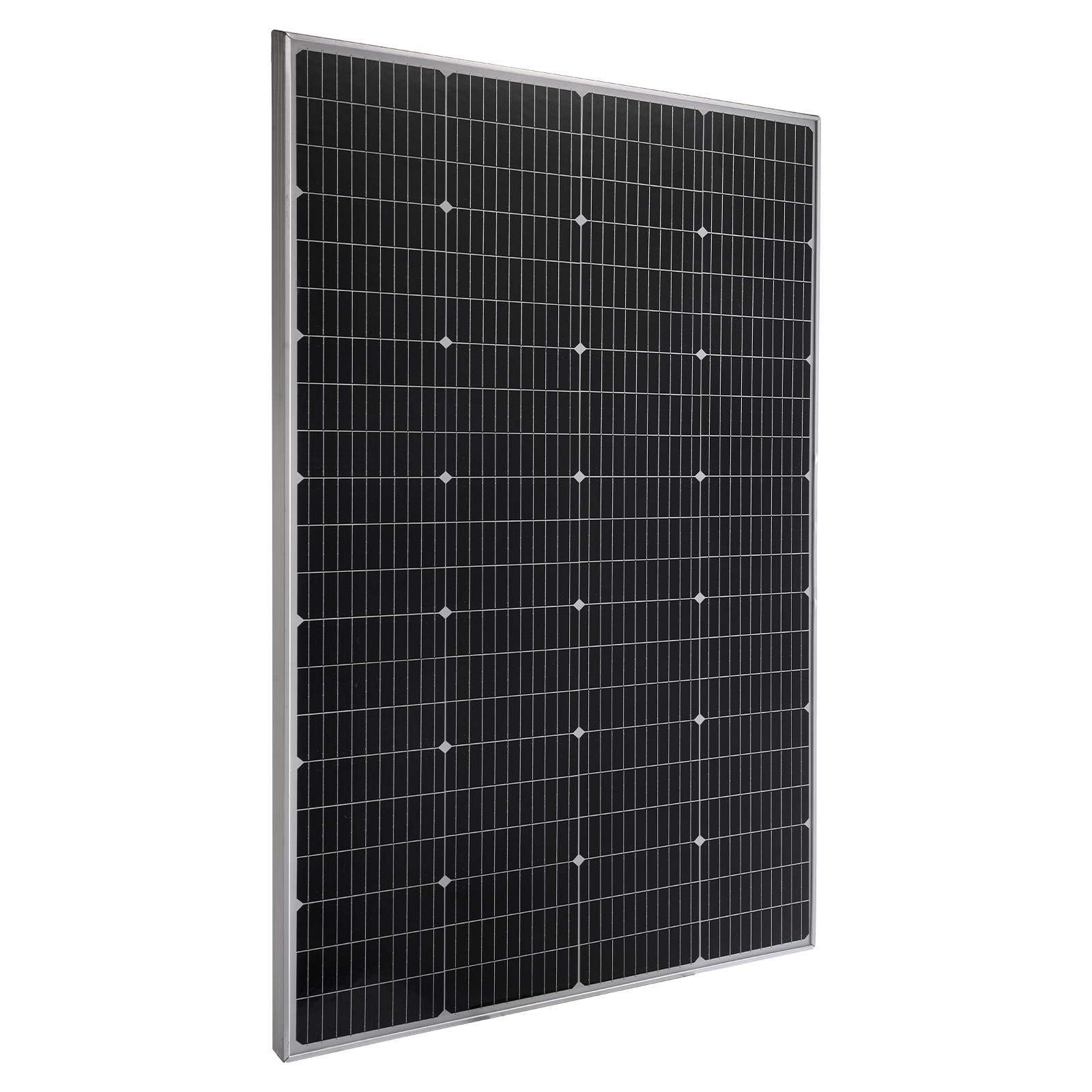 VEVOR 200W Monocrystalline Solar Panel 23 Percent High-Efficiency Mono PV Module with Stable MC4 Output and Aluminum Frame IP65 Waterproof Solar Panel for Car Boat RV Flat Rooftop Off-Grid Applications #SCGDSTYNB12015323V1