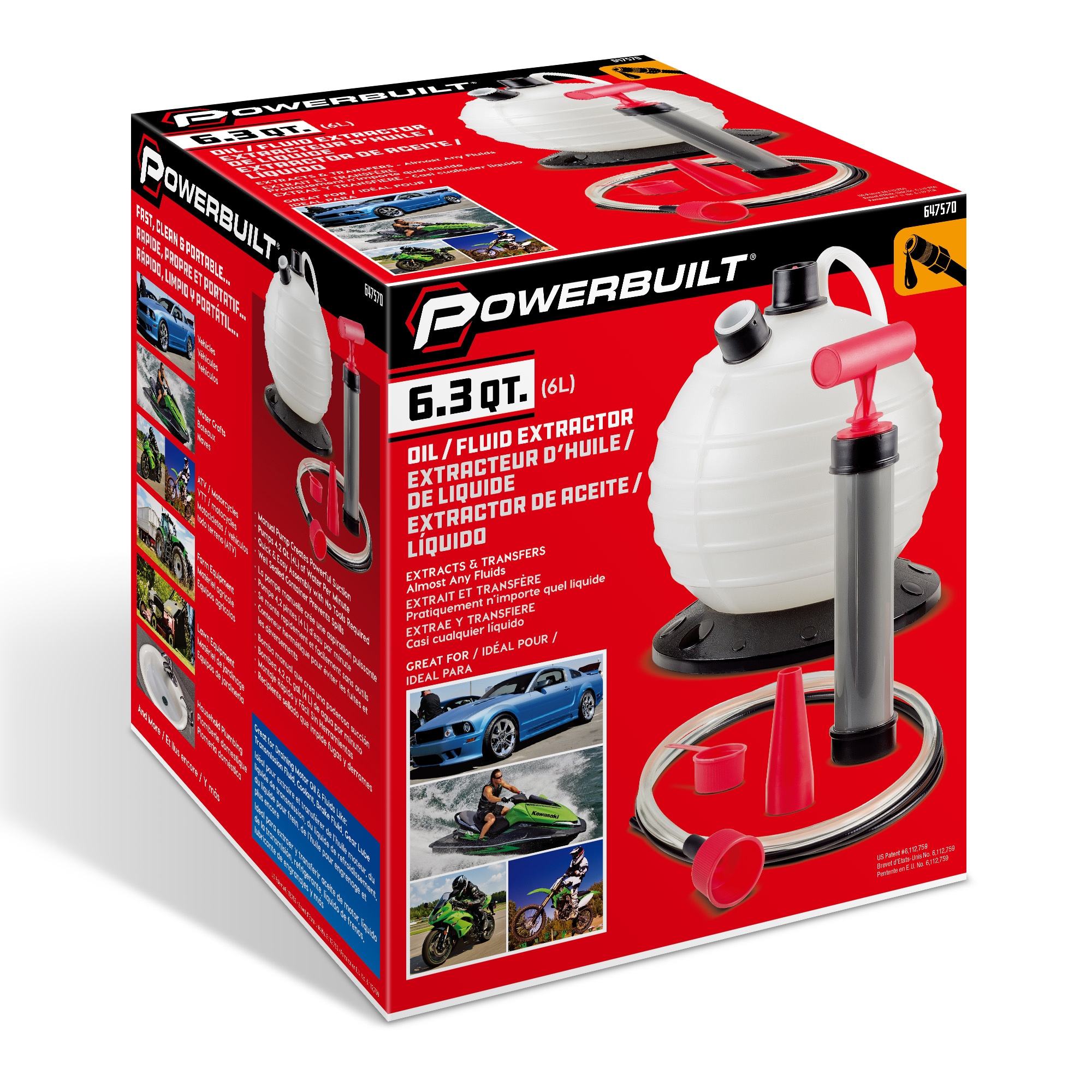 Powerbuilt 647570 Oil-Change-Tools - View #4