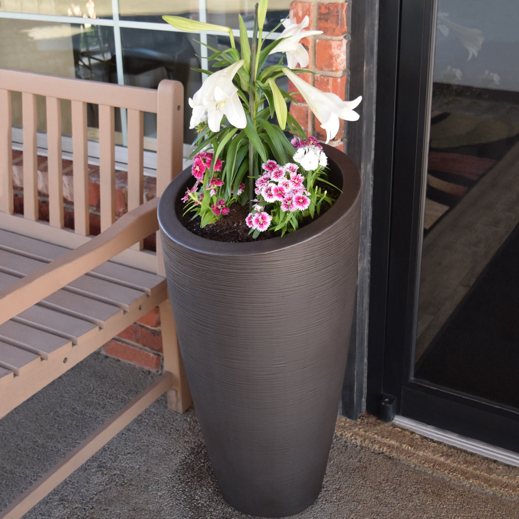 Modesto Tall Planter 42