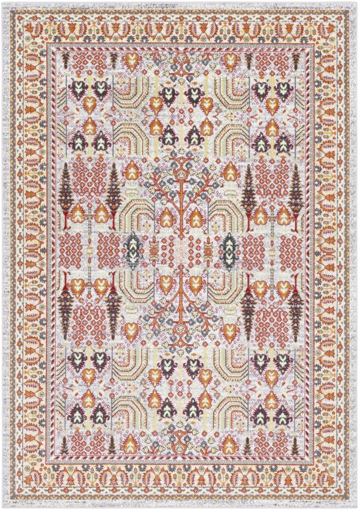 Surya ETS2313-710103 Rafetus 8 X 10 (ft) Burnt Orange Medallion Oriental Area Rug