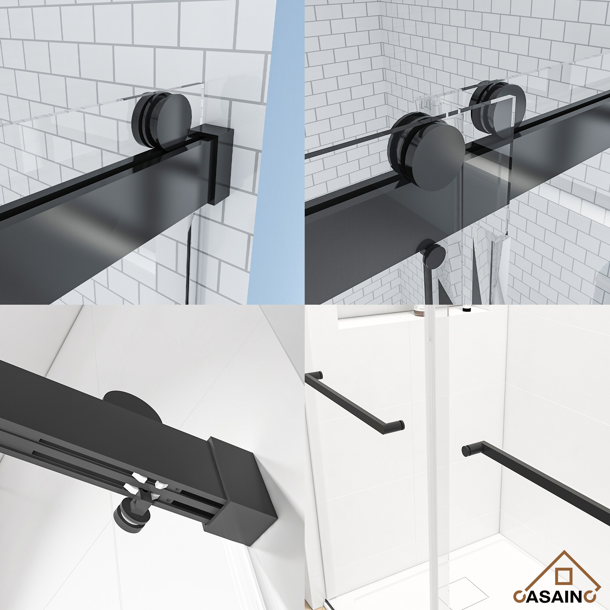 CASAINC CAMB02-60 Shower-Doors - View #6