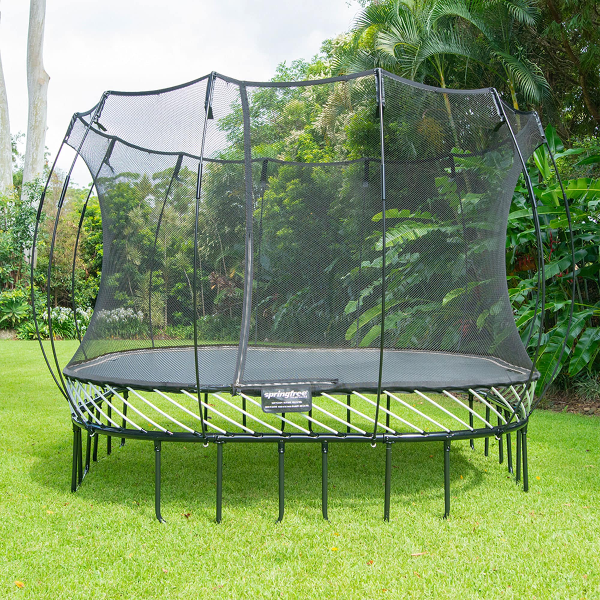 Square trampolines cheap for sale