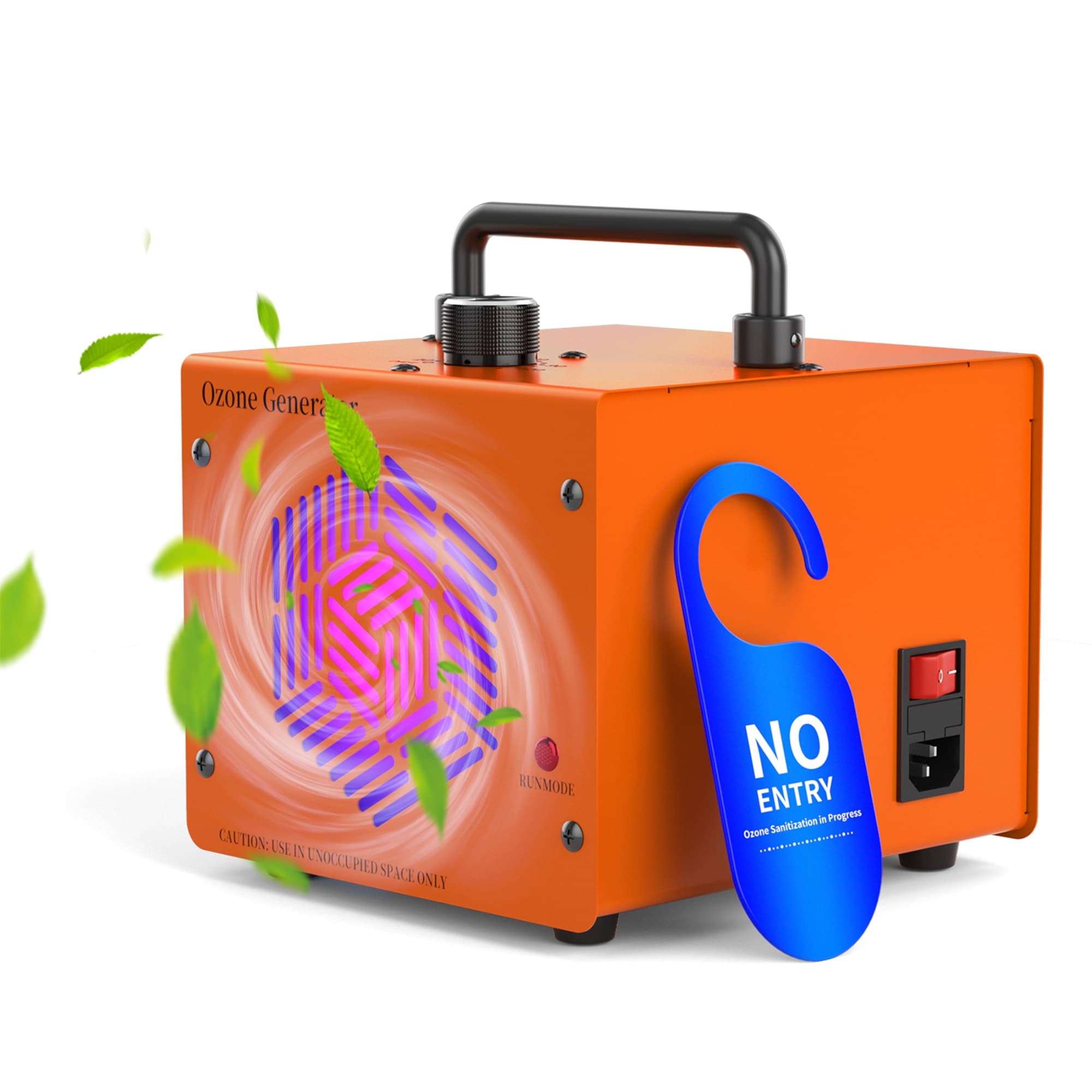 EdenDirect AL-CYF-080O 1 -Speed Orange HEPA Air Purifier (Covers: 10000-sq ft )