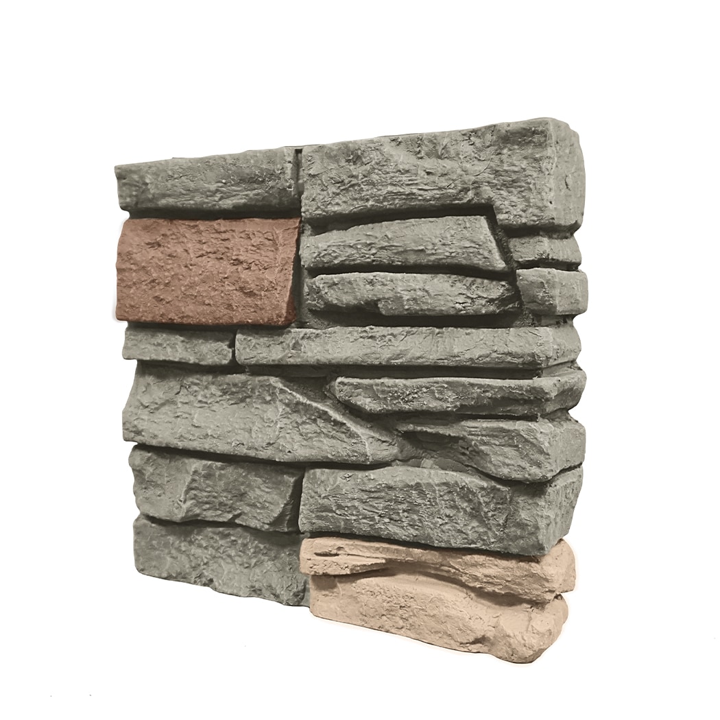 GenStone G2STS Stacked Stone Sample 1 Square feet Stratford Faux stone veneer
