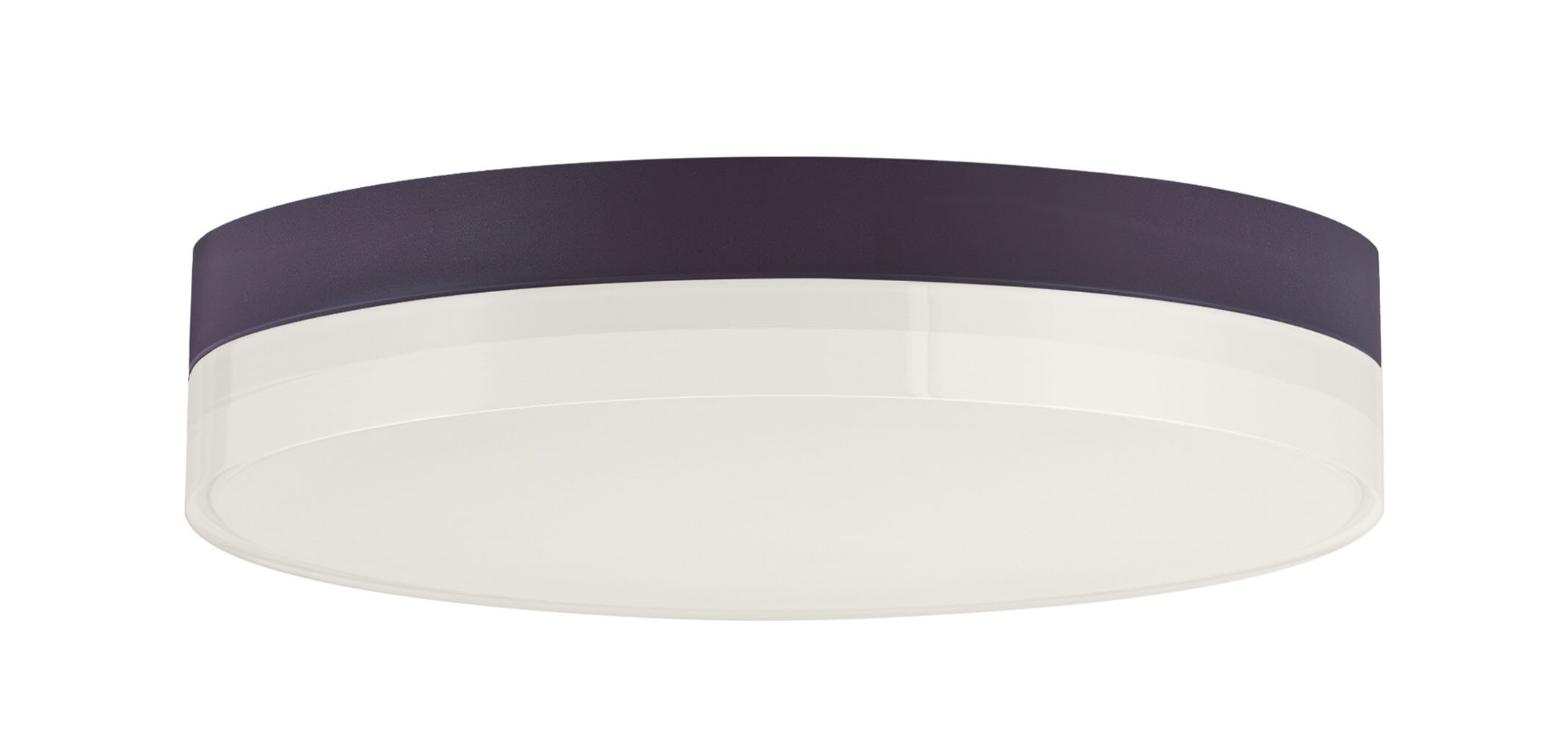 Maxim Lighting 57683CLFTBZ Illuminaire II 1 -Light 9-in Antique Bronze Integrated LED Flush Mount Light ENERGY STAR Certified