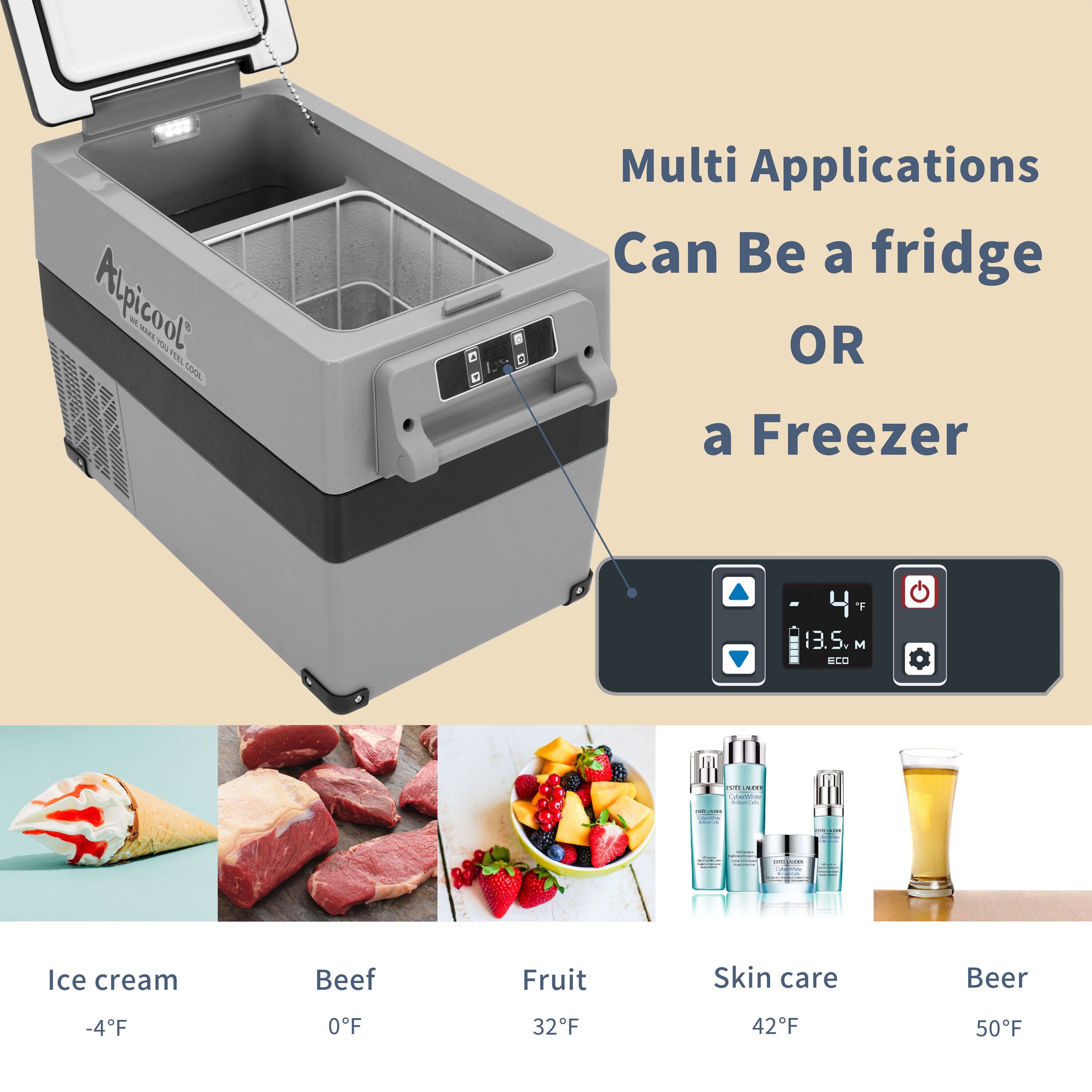 Alpicool CF45 Portable-Coolers - View #3