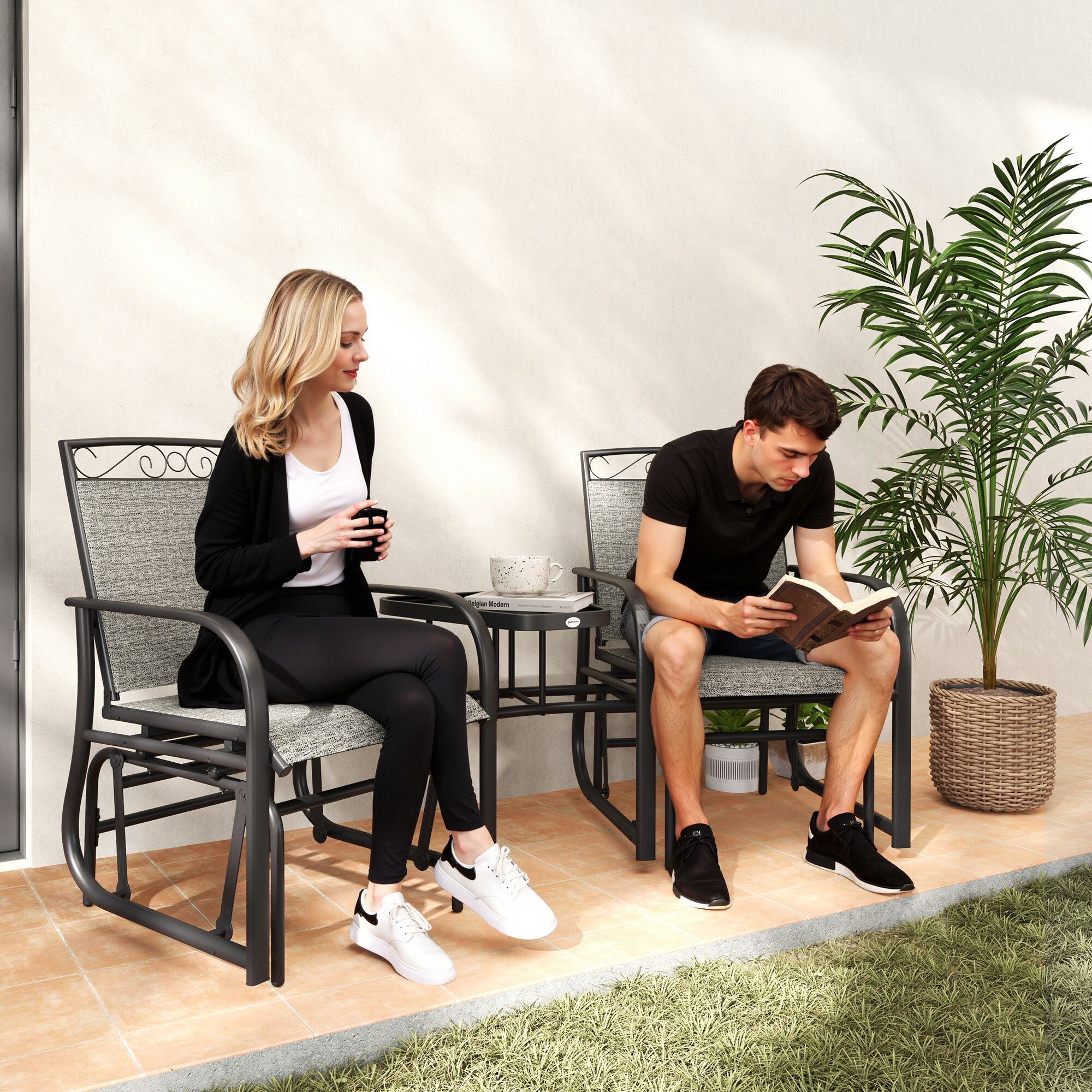 Outsunny 84B-731V00GY Patio-Chairs - View #2