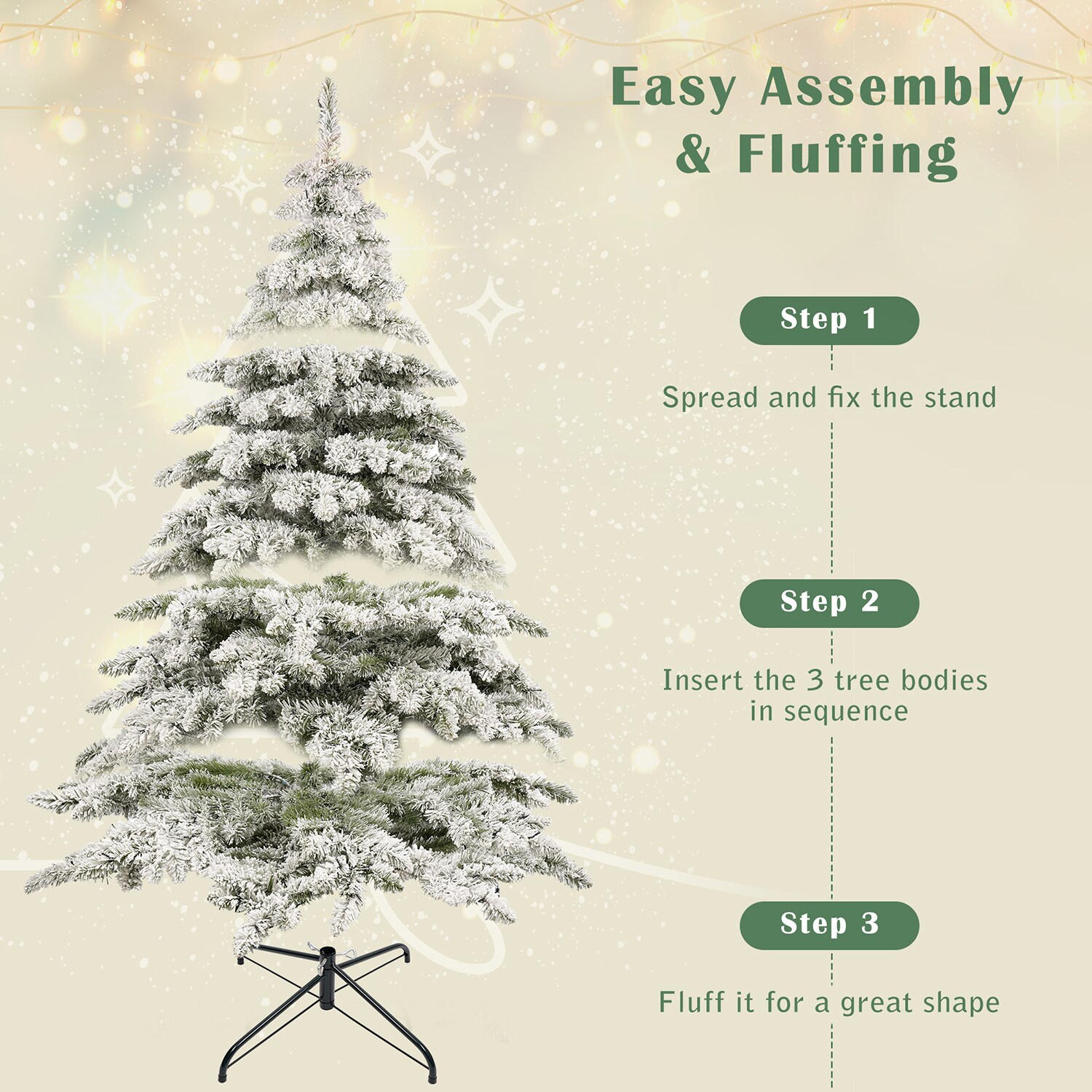 Bybafun YA7200008 Artificial-Christmas-Trees - View #9