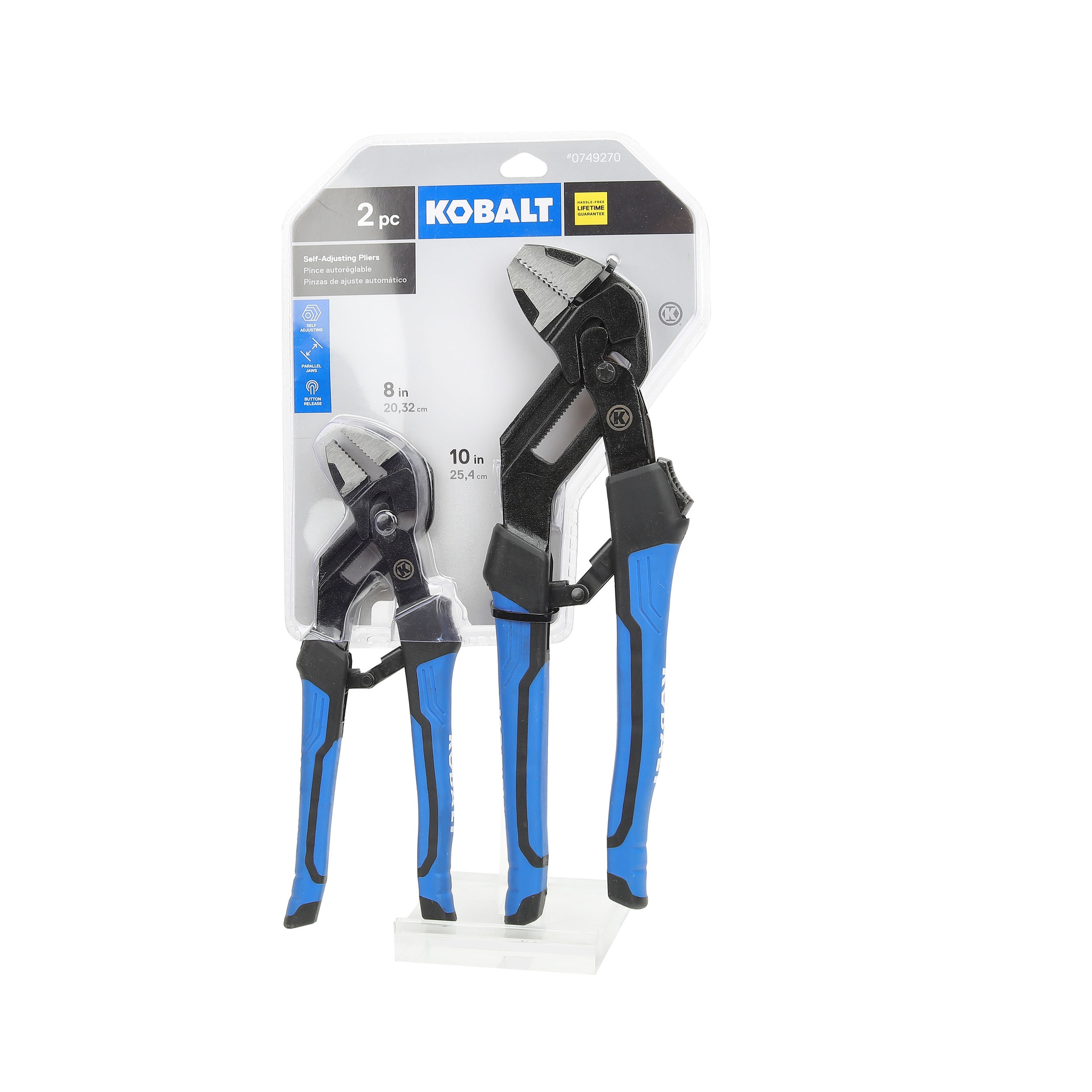Kobalt 3-Pack Tongue and Groove Plier Set in the Plier Sets department at