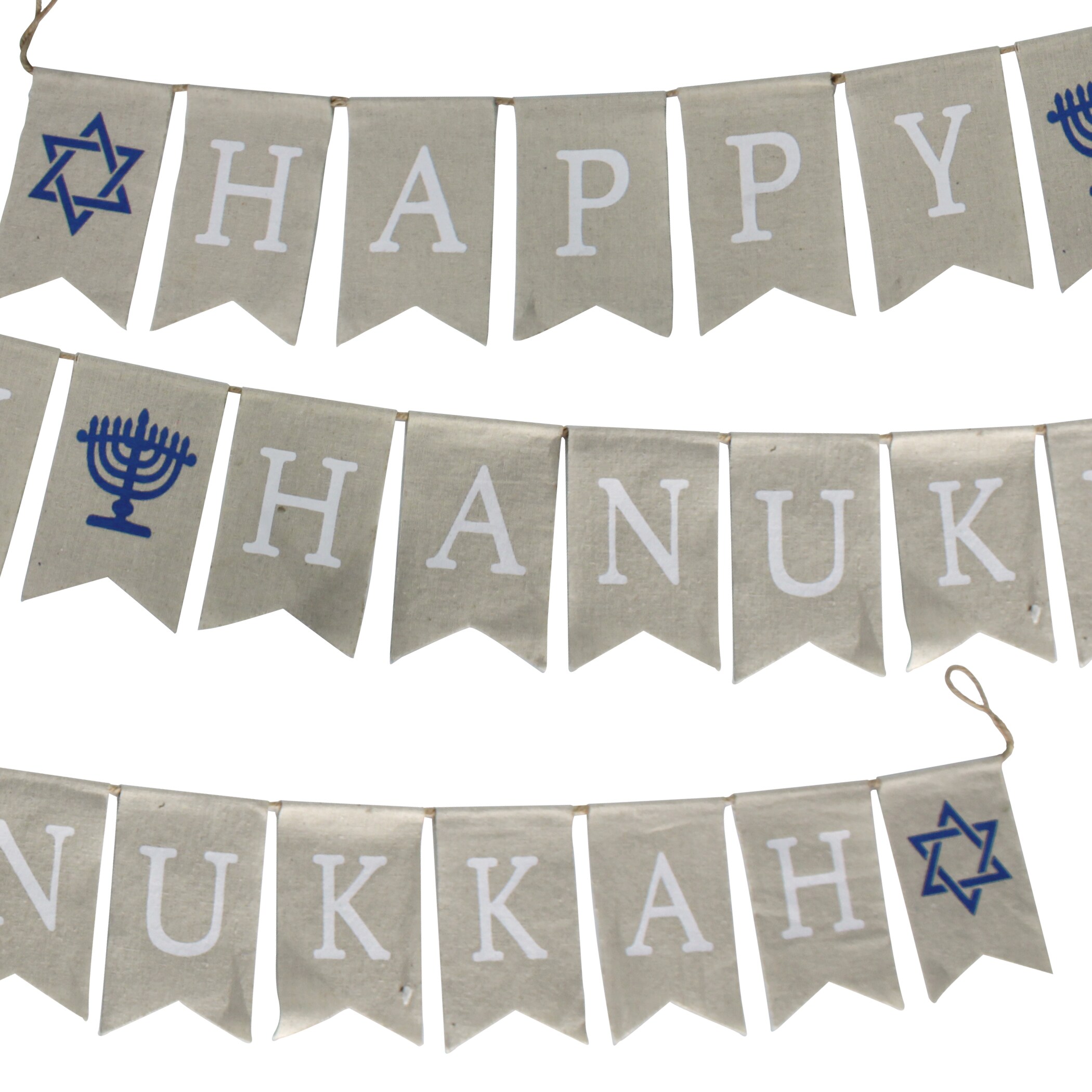 Holiday Living 963525 Artificial-Hanukkah-Garland - View #5