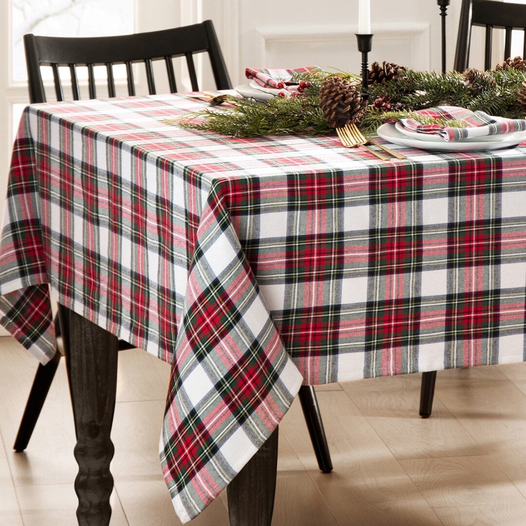  Elrene Home Fashions Christmas Classic Holiday Plaid