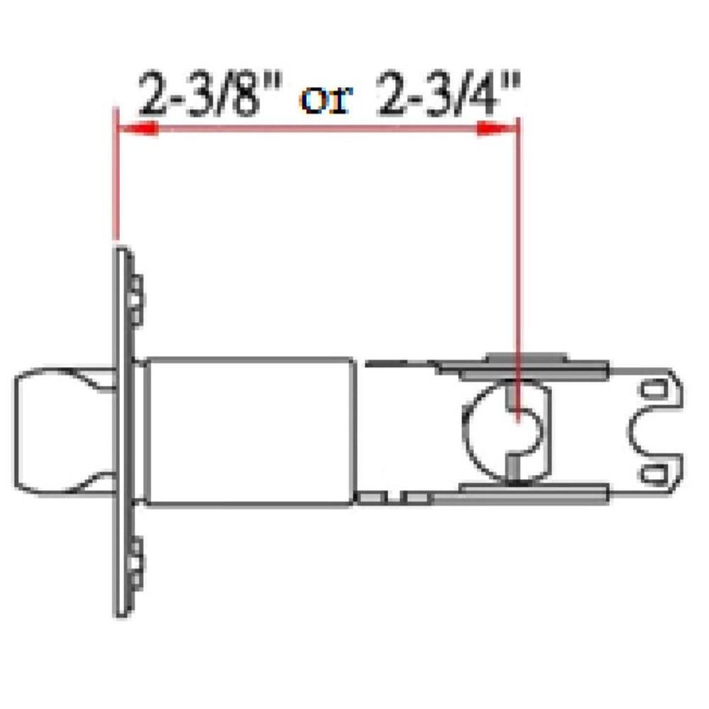 Design House 702597 latchbolts - View #3