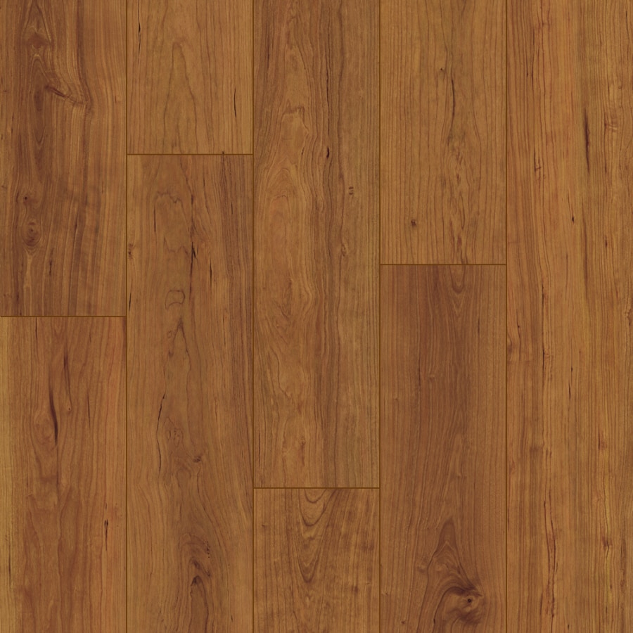 Style Selections Swiftlock Plus Cherry Wood Plank Laminate Flooring At