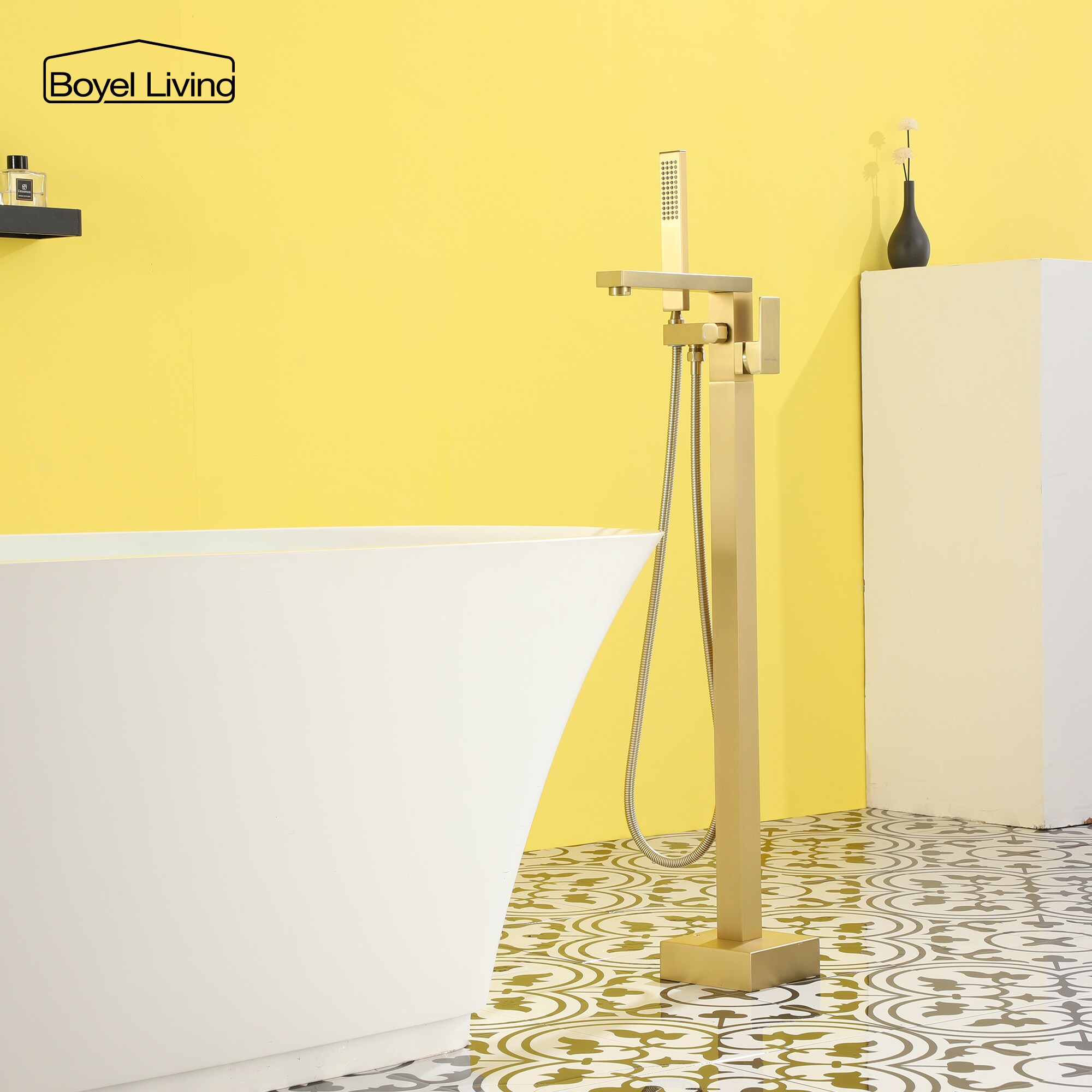 Clihome SMD-BTF07BG Roman-Tub-Faucets - View #2