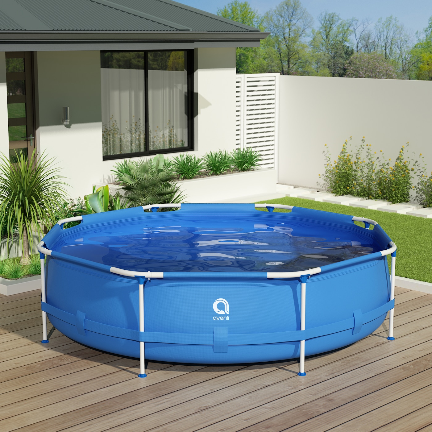 Round Swimming Pool Above Ground 10 Ft, 10 Ft Above Ground Pool With Filter Pumps