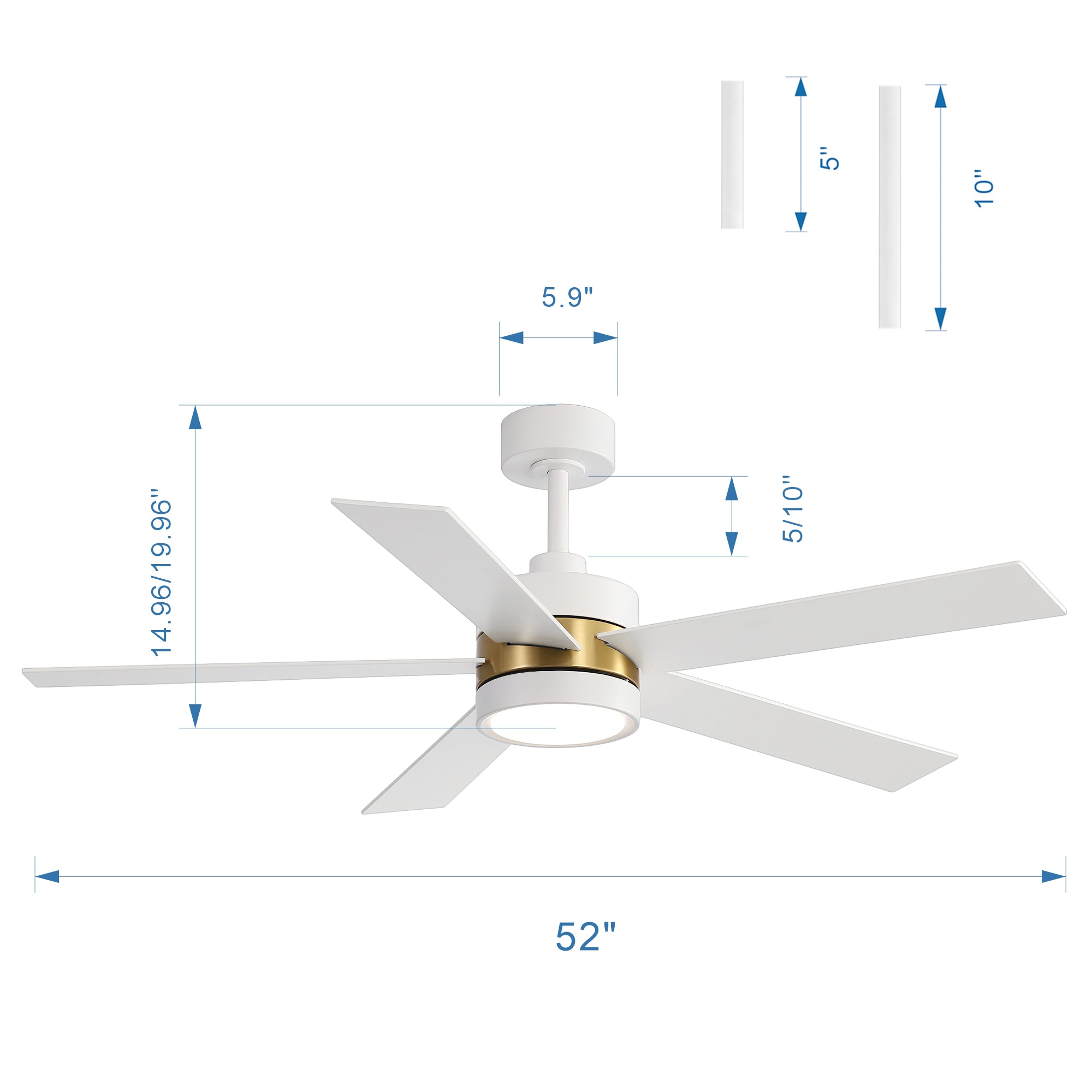 Breezary 32006-GW Ceiling-Fans - View #10