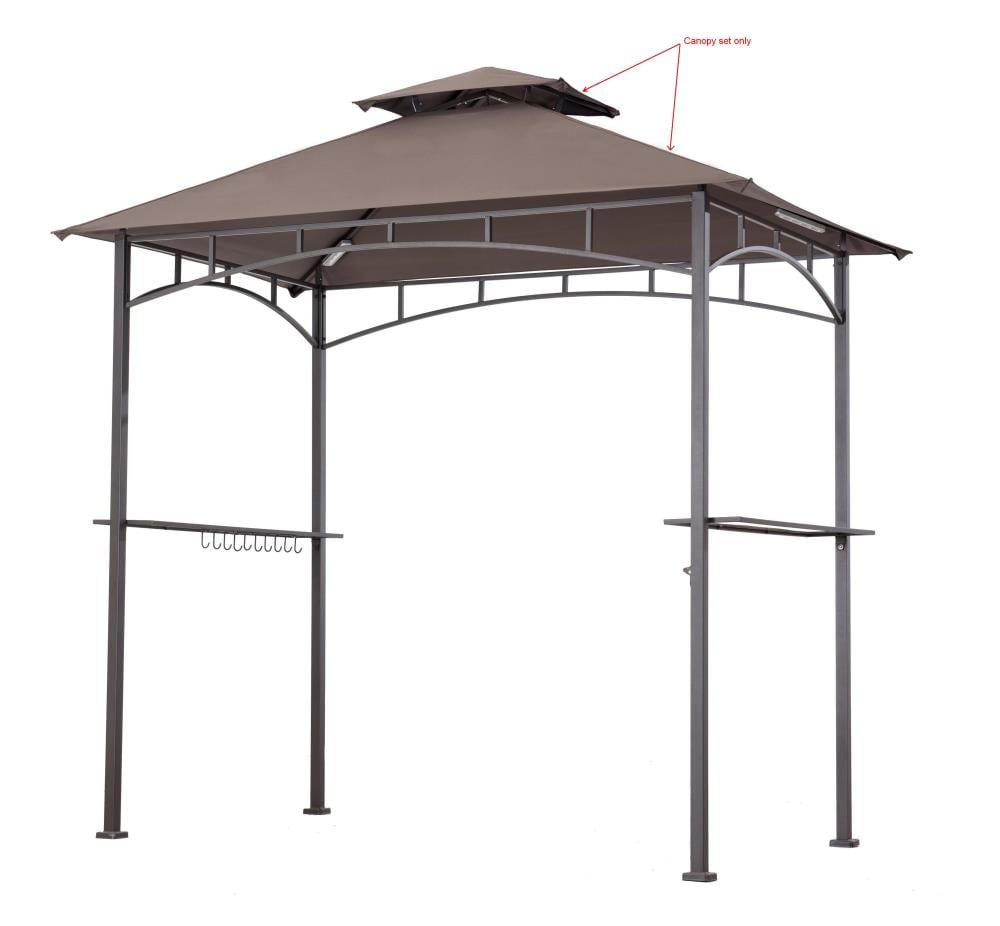 Sunjoy 110109177 96-in x 60-in Gazebo Replacement Canopy Top