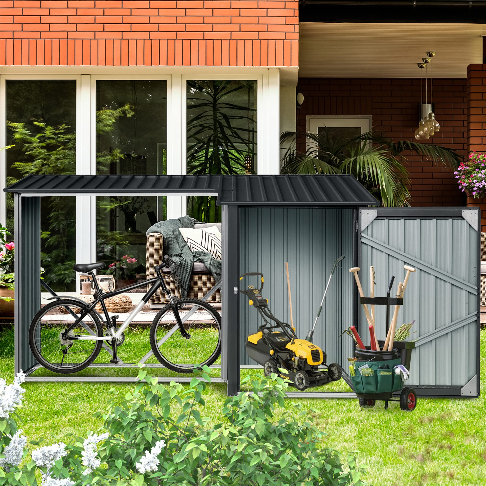 BABOOM BOM-171889-OR Metal-Storage-Buildings-Sheds - View #5