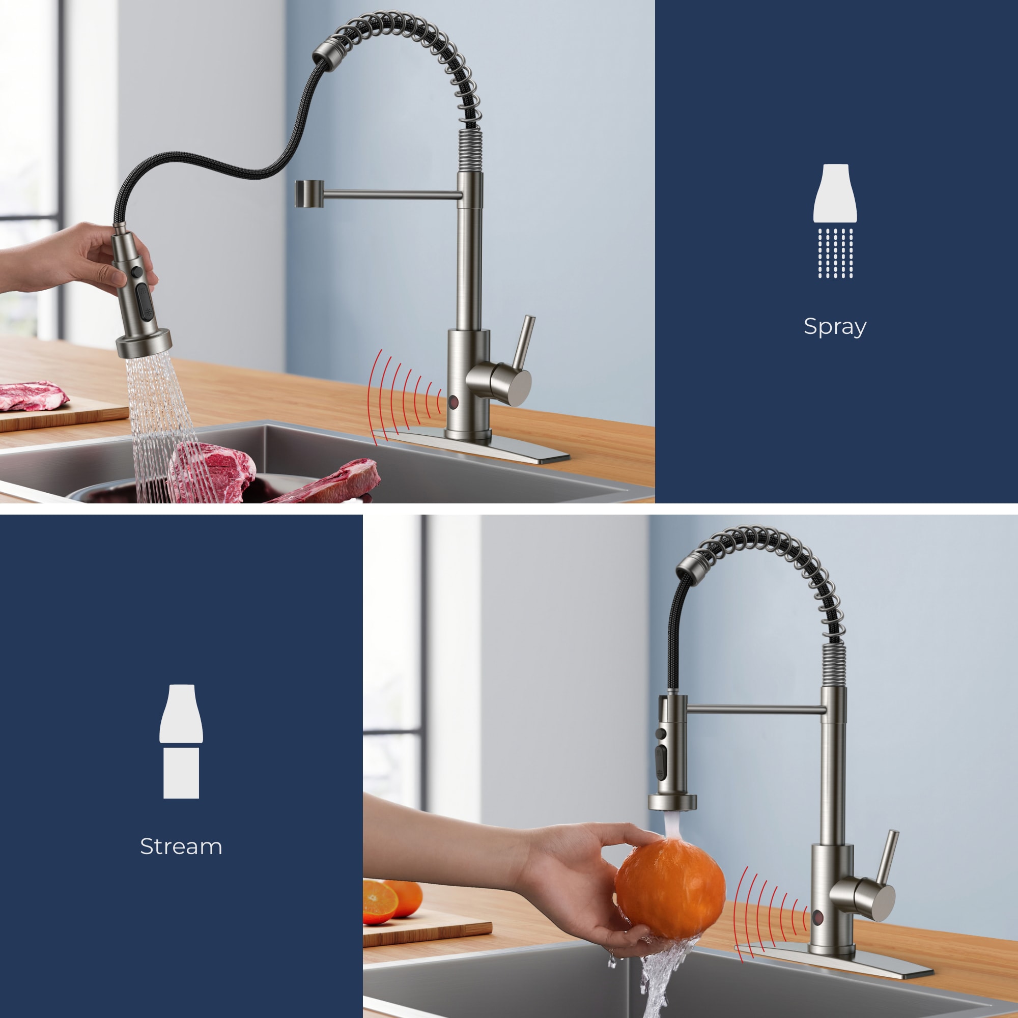 FURUISI L4BN-TL Kitchen-Faucets - View #6