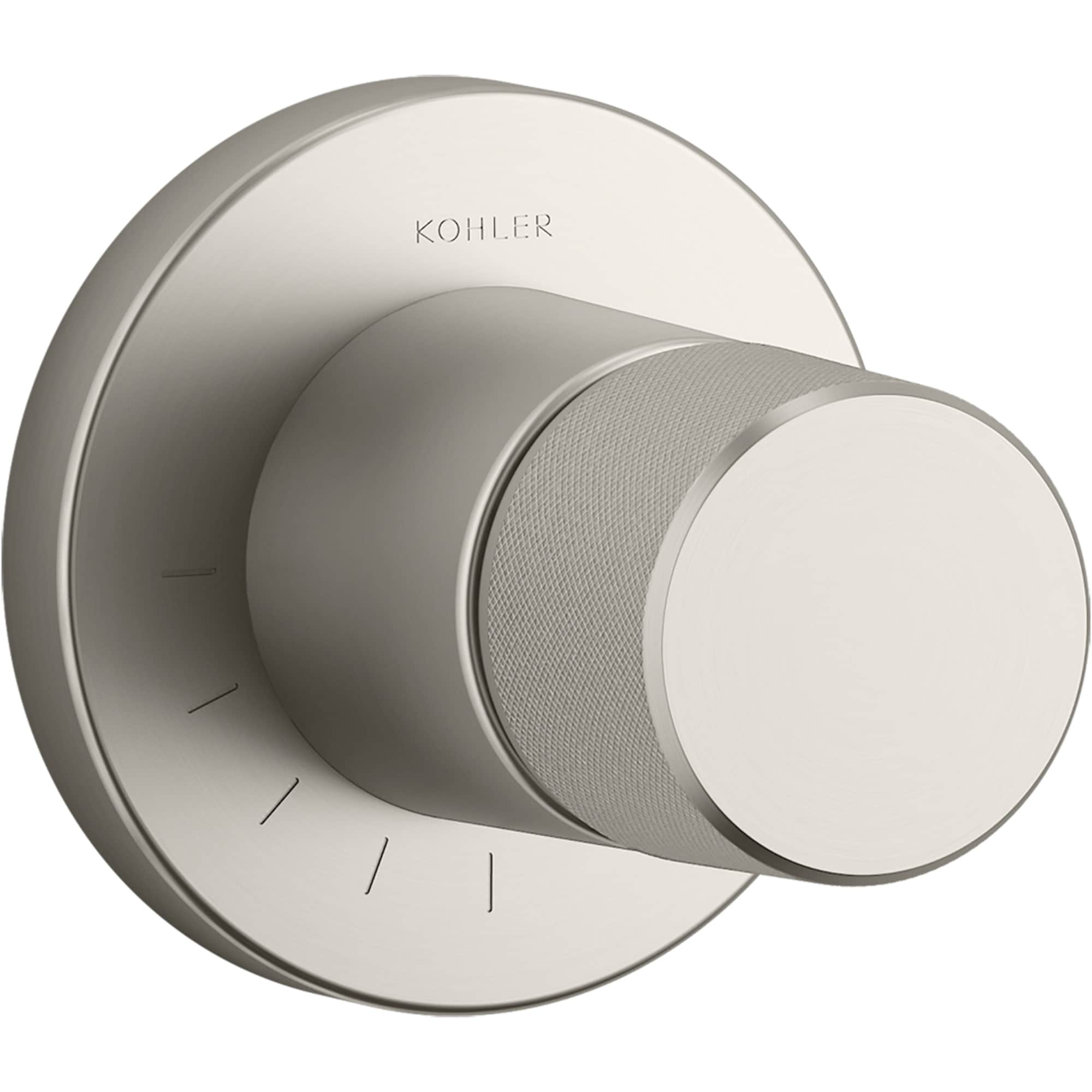 KOHLER K-T78025-8-BN Vibrant Brushed Nickel Knob Shower Faucet Handle