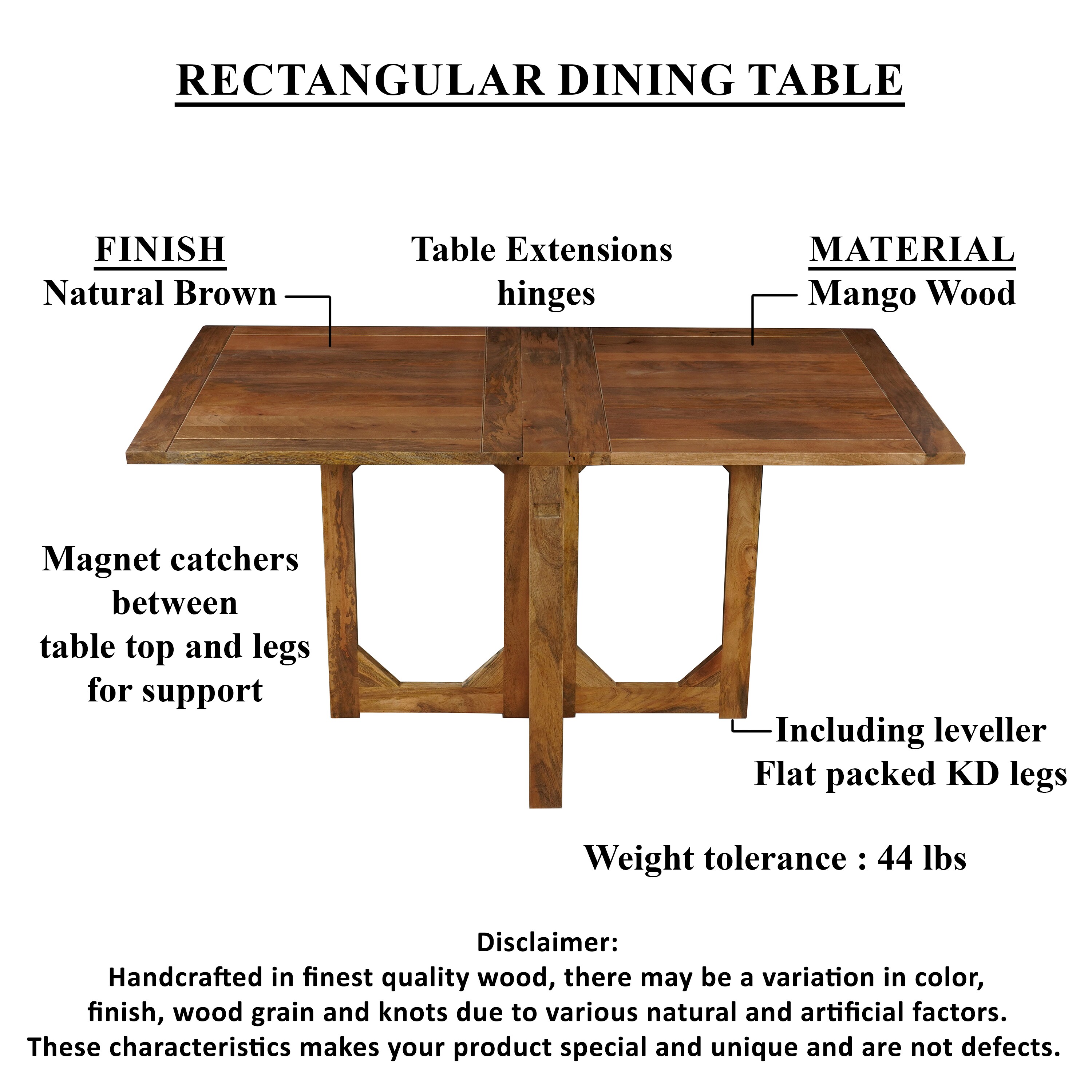 Benzara UPT-294094 Dining-Tables - View #5
