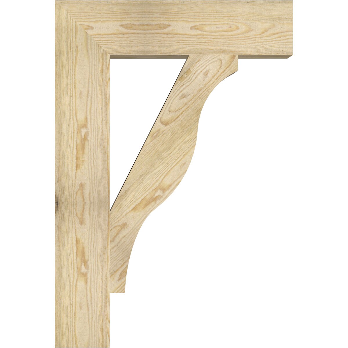 Ekena Millwork BKT06X26X38FST05RDF Exterior-Brackets-Braces - View #3