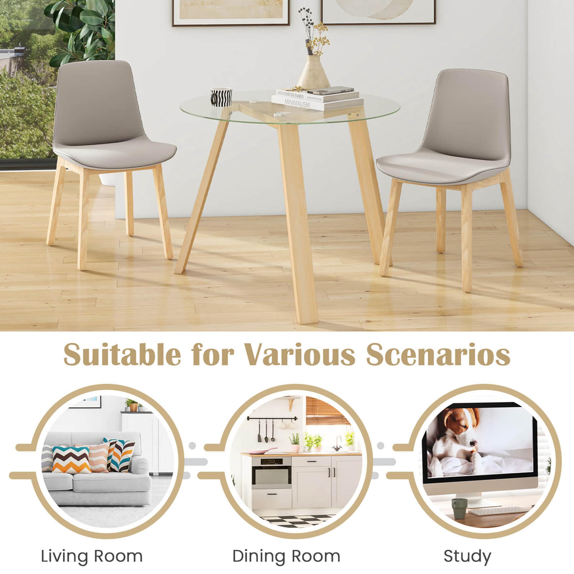 Costway HCST03056 Dining-Tables - View #5