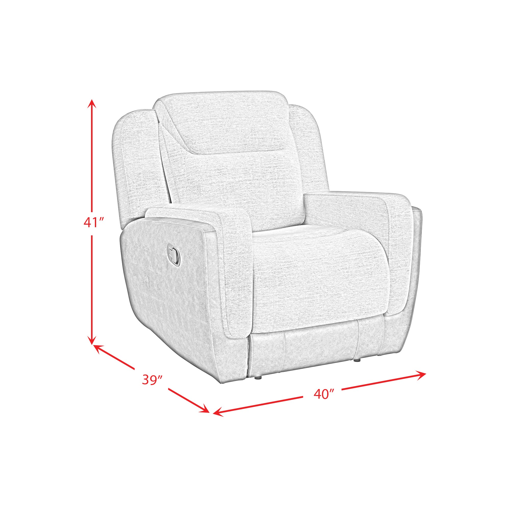 Picket House Furnishings U-11550-10531-107 recliners - View #6