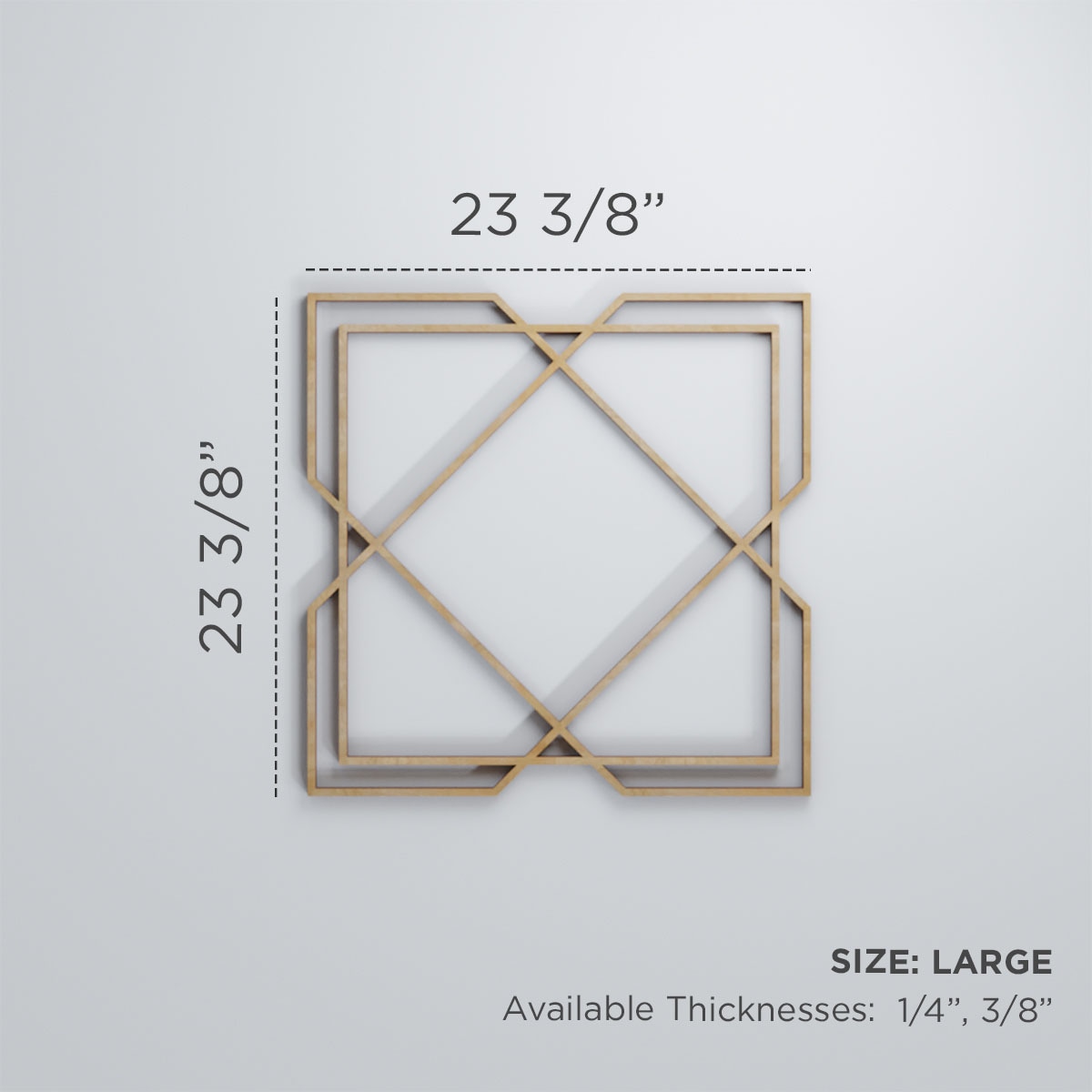 Ekena Millwork WALW24X24X0250KWAAL Wall-Panels - View #2