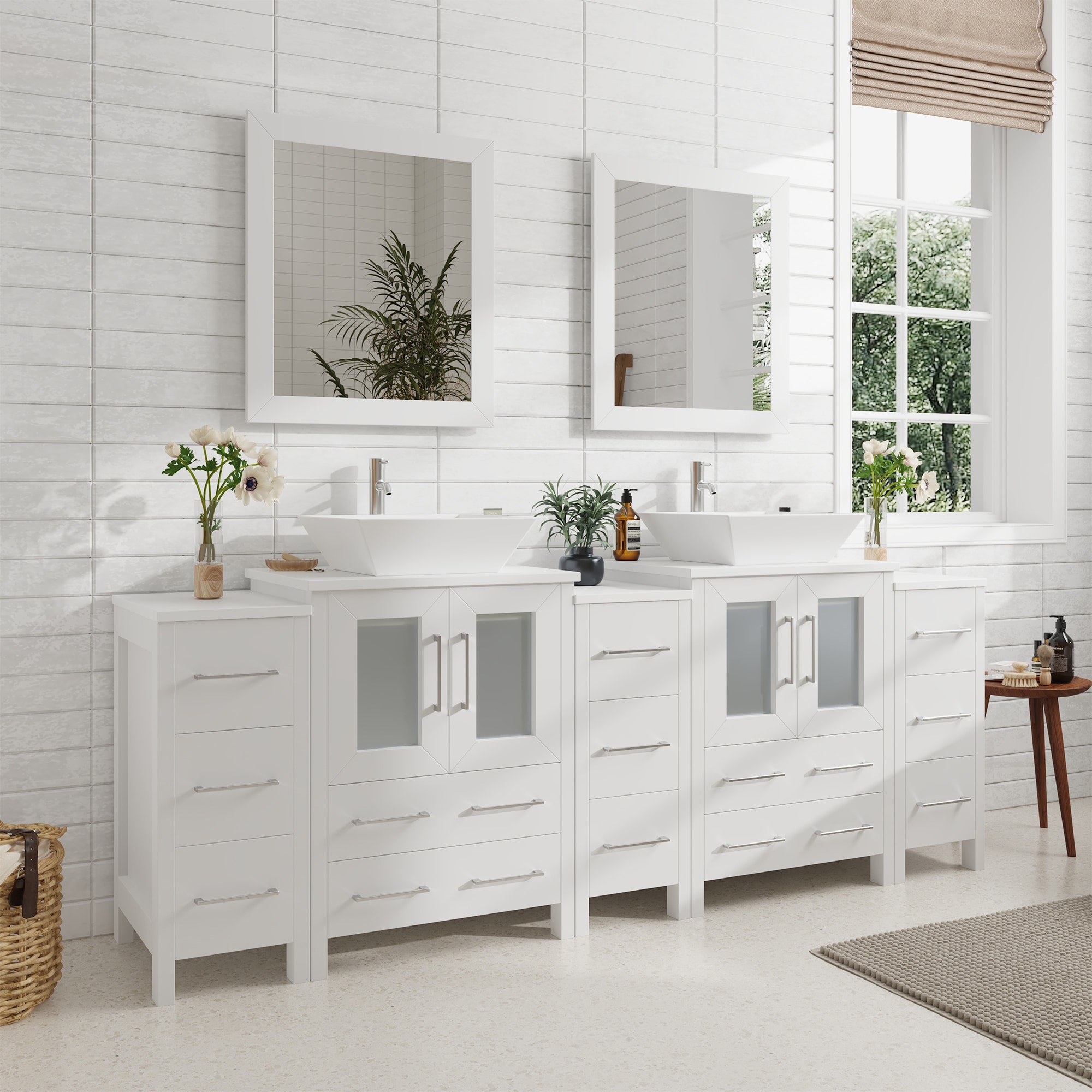 Vanity Art VA3124-84W Bath-Vanity-Combo - View #2