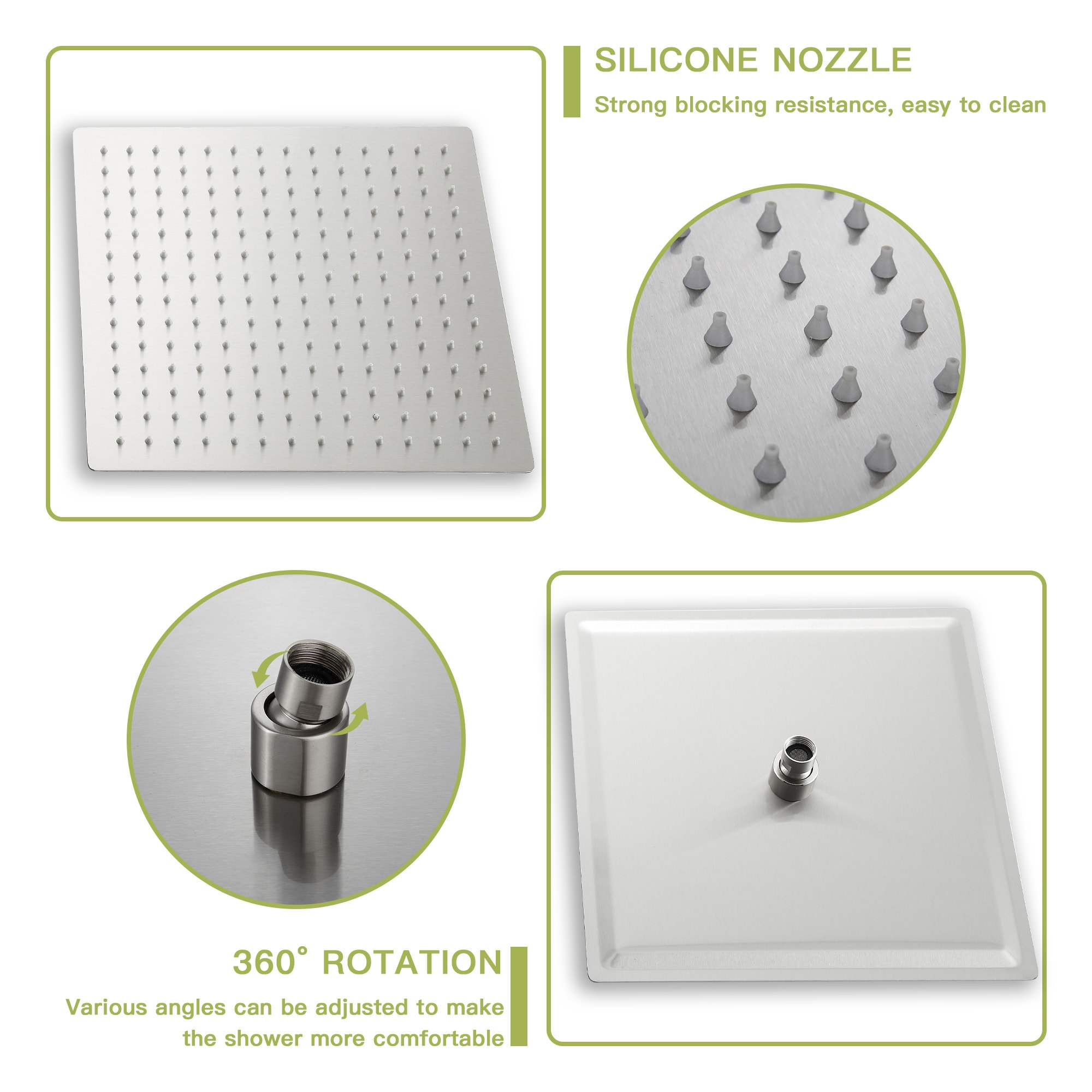 Mondawe MD-SMD02BG Showerhead-Bar-Panels - View #3