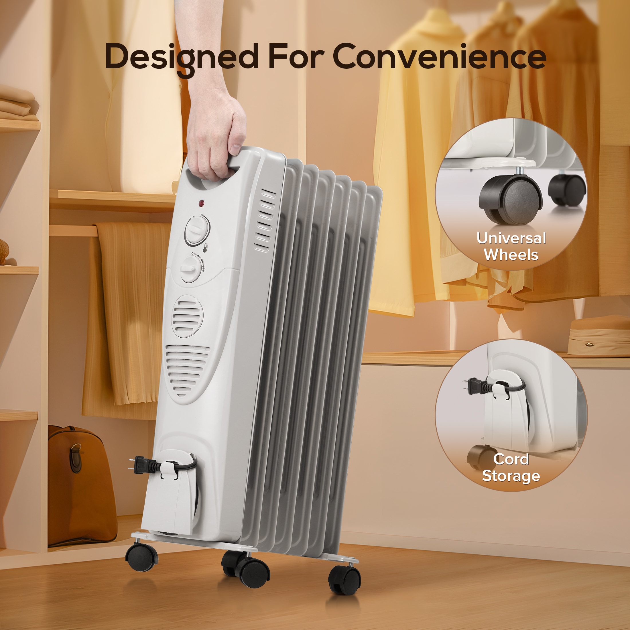 COWSAR LSOF36SPH15G Portable-Electric-Heat - View #4