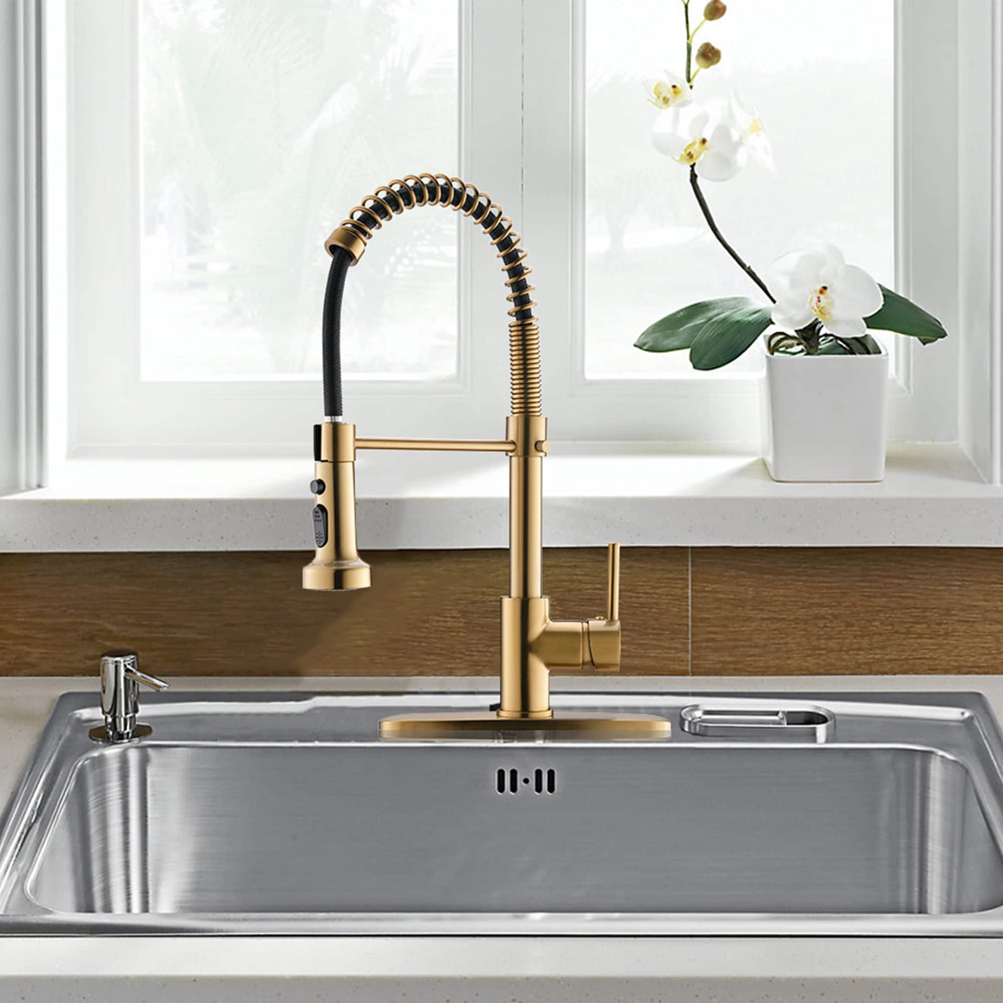 WELLFOR QJ-K-18933NGD Kitchen-Faucets - View #9