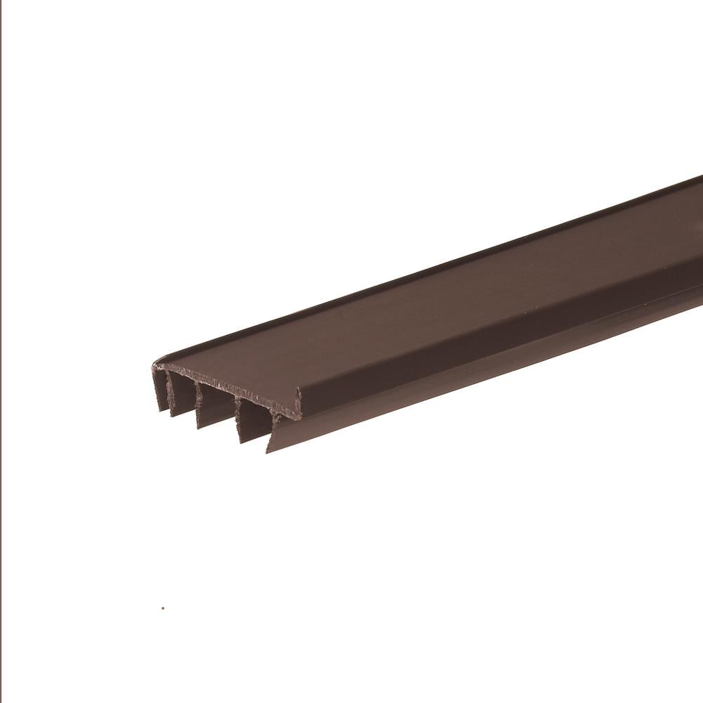 Frost King UDX36 3-ft x 1-1/4-in x 3/8-in Brown PVC Door Weatherstrip