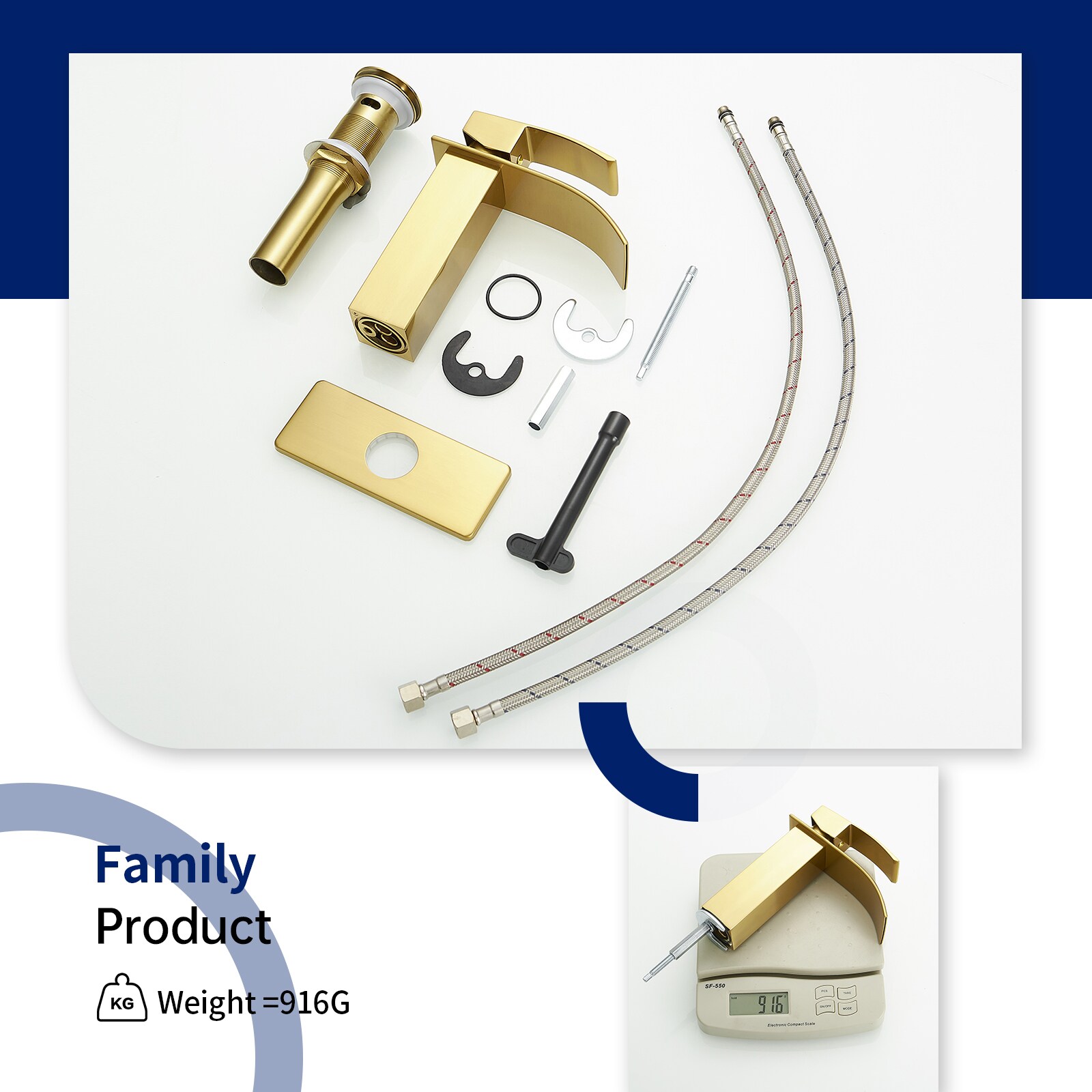 BWE A-96021-BG Lavatory-Faucets - View #7