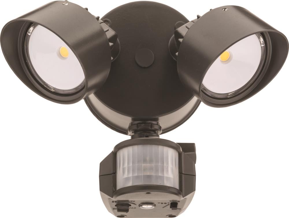 LEONLITE Motion Sensor Flood Light, UL ＆ Energy Star Listed, LED Security  Lights Dusk to Dawn, Waterproof Outdoor Floodlighting Fixture, Adjustable D 
