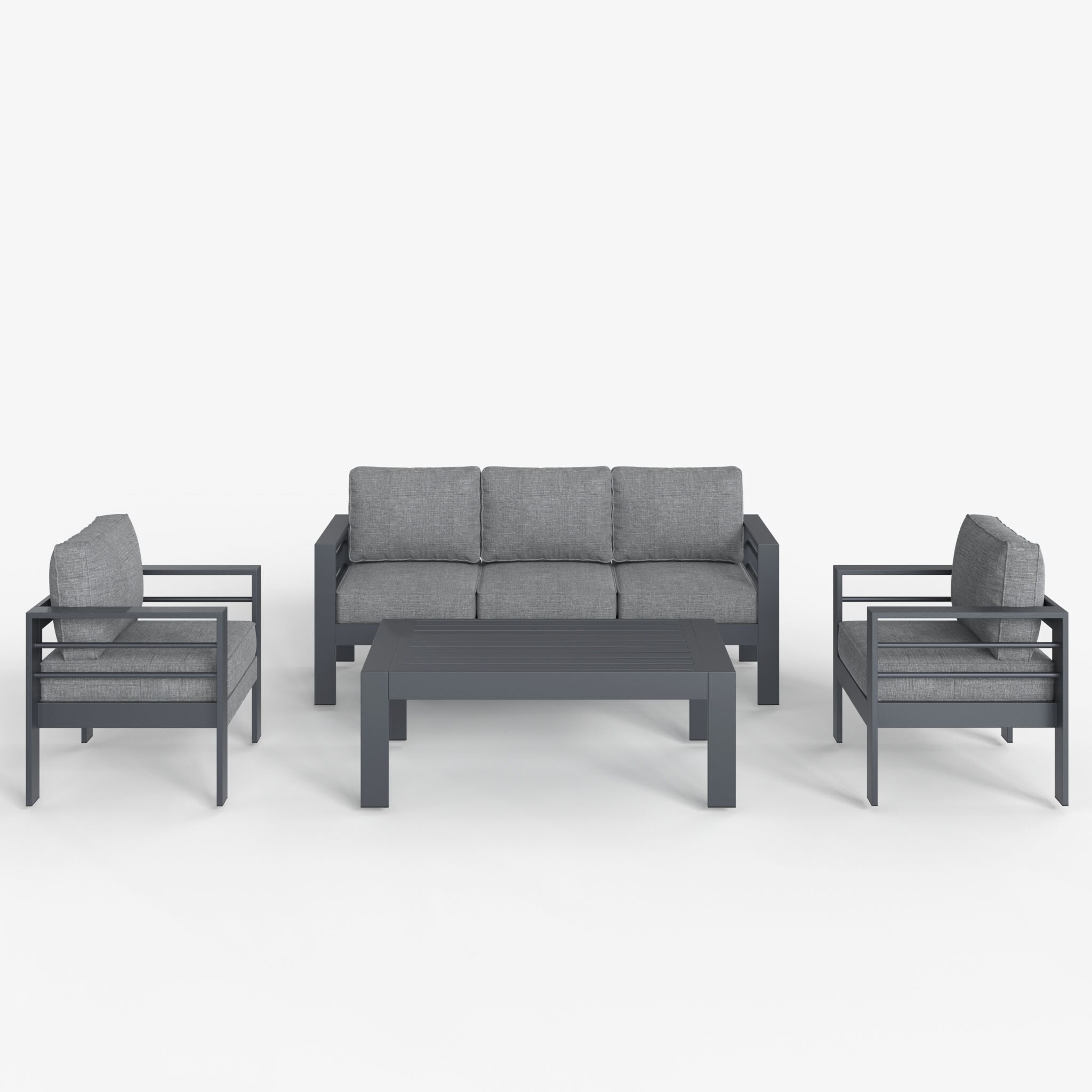 LayinSun WL5001-GA-3001 Patio-Conversation-Sets - View #2