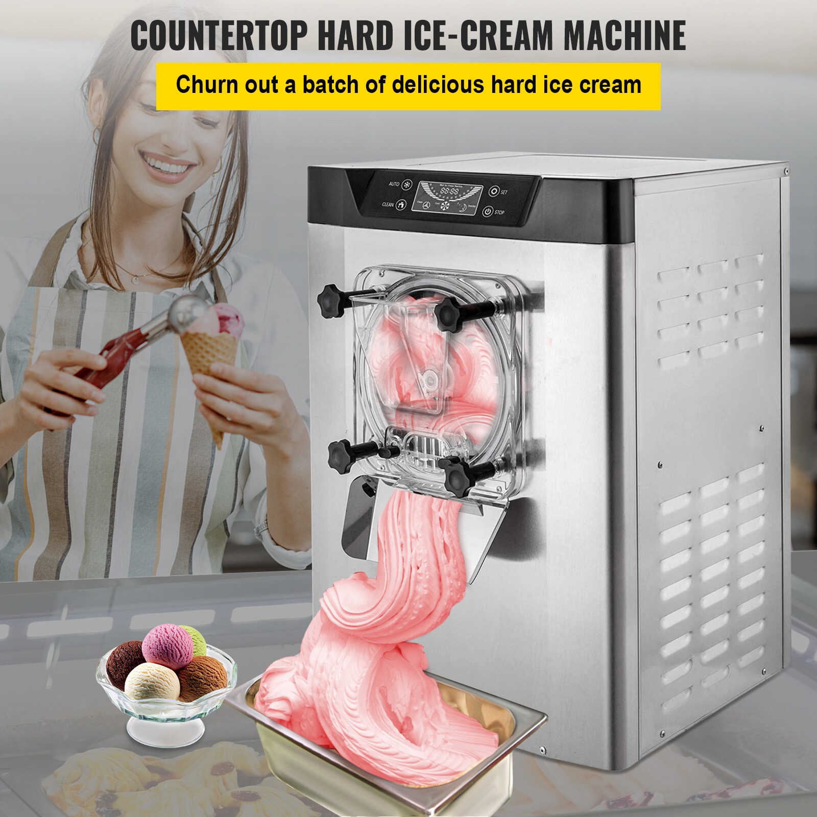 VEVOR BJLJTSYBJBSYKF618V1 Frozen-Confection-Appliances - View #3